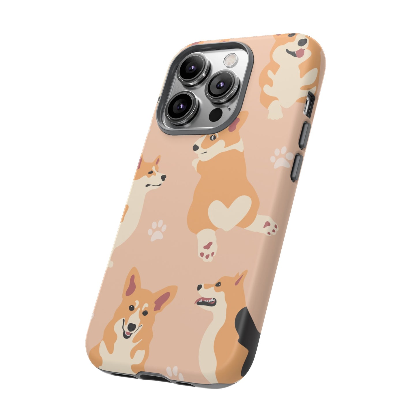 Corgi Wallpaper Phone Case | iPhone 15 Plus/ Pro, 14, 13, 12| Google Pixel 7, Pro, 5| Samsung Galaxy S23 All Major Phone Models