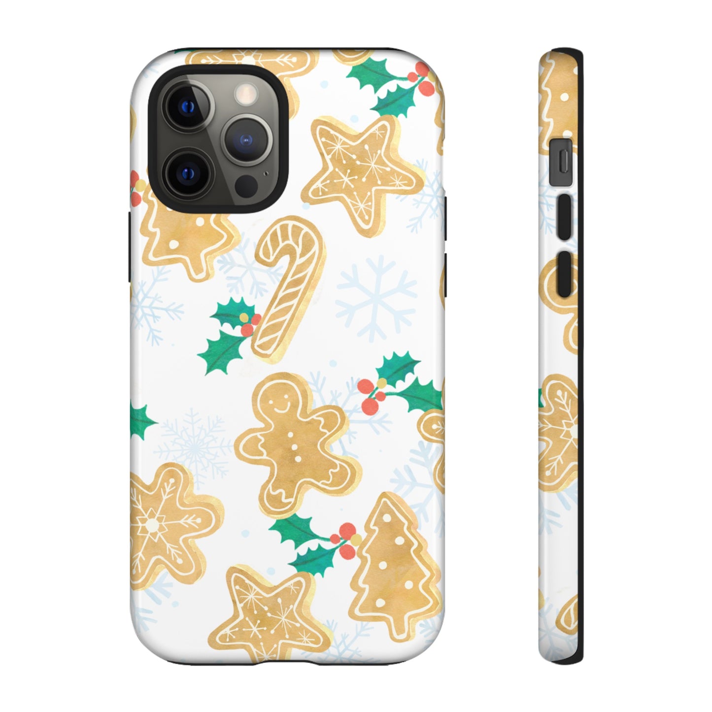 Gingerbread Wallpaper Phone Case | iPhone 15 Plus/ Pro, 14, 13, 12| Google Pixel 7, Pro, 5| Samsung Galaxy S23 All Major Phone Models