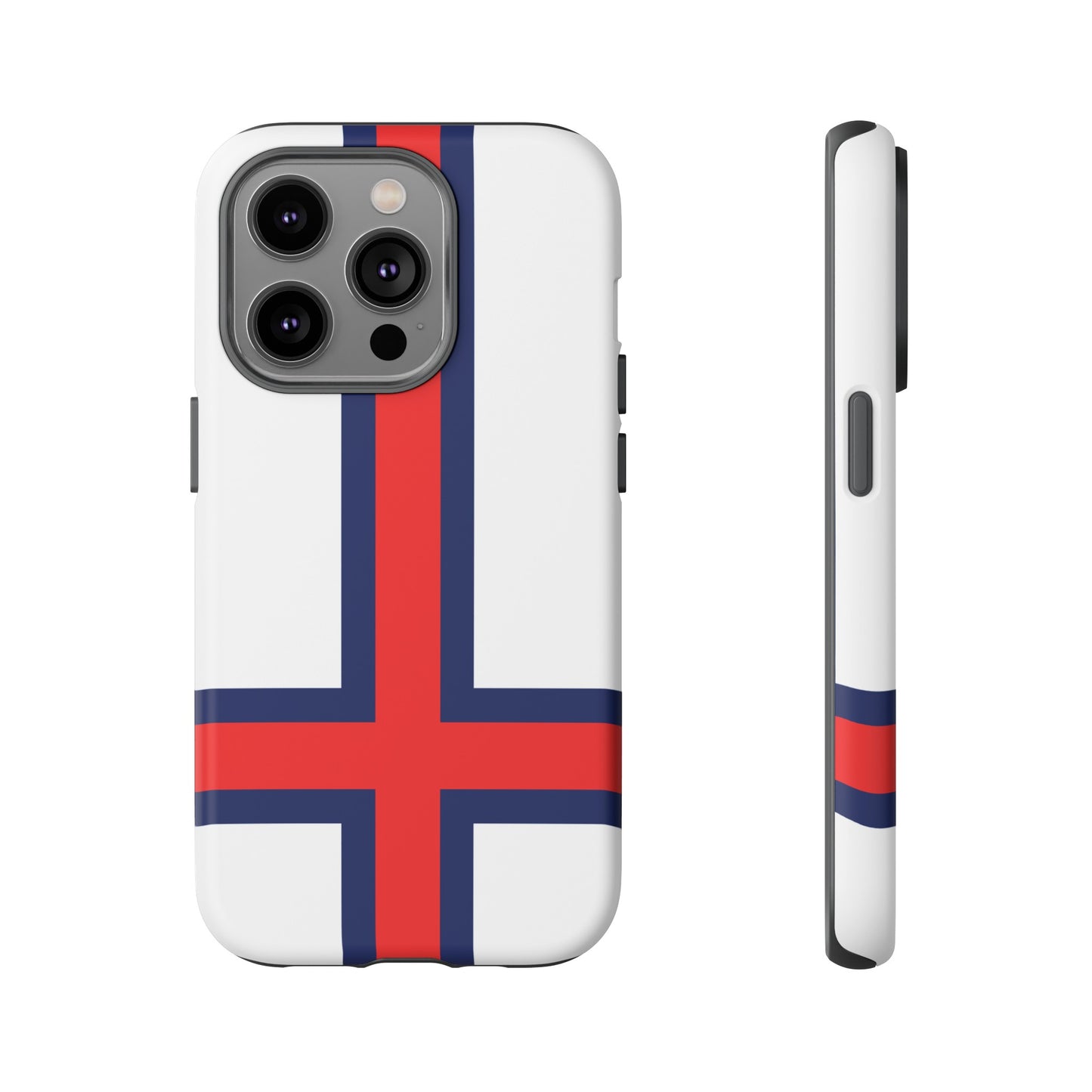 Faroe Island Denmark Flag Phone Case | iPhone 15 Plus/ Pro, 14, 13, 12| Google Pixel 7, Pro, 5| Samsung Galaxy S23 All Major Phone Models