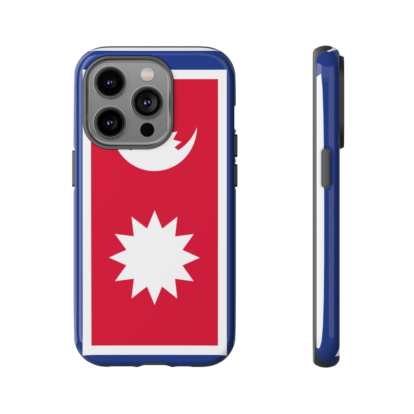 Nepal Flag Phone Case | iPhone 15 Plus/ Pro, 14, 13, 12| Google Pixel 7, Pro, 5| Samsung Galaxy S23 All Major Phone Models