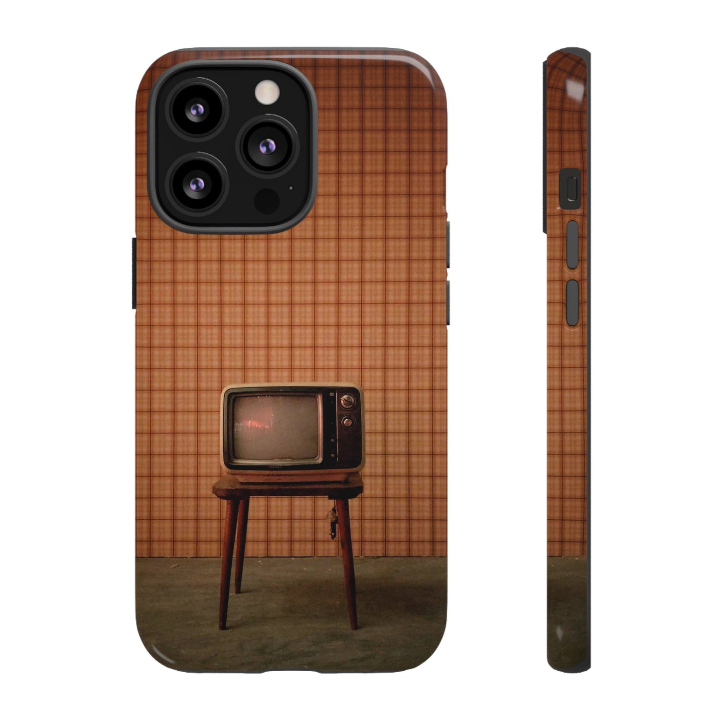 Television Wallpaper Phone Case | iPhone 15 Plus/ Pro, 14, 13, 12| Google Pixel 7, Pro, 5| Samsung Galaxy S23 All Major Phone Models