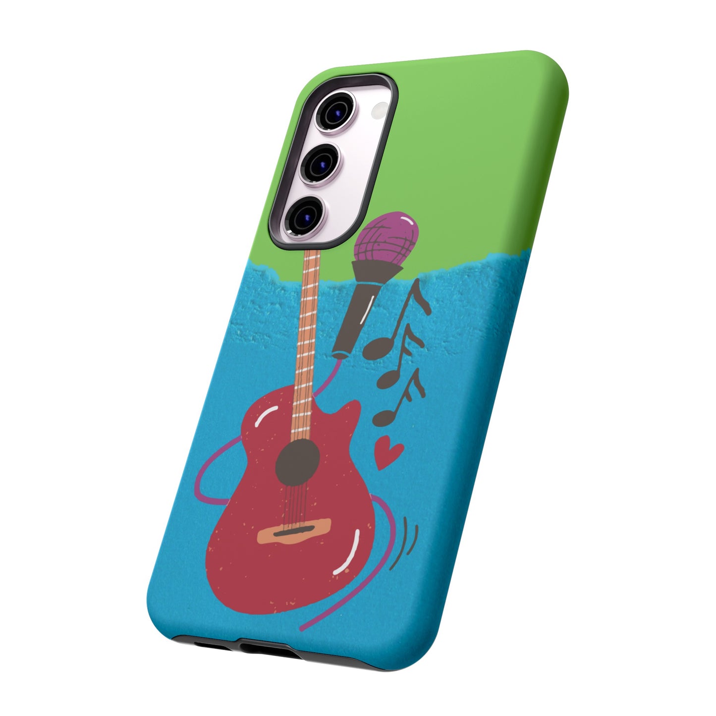 Musical Wallpaper Phone Case | iPhone 15 Plus/ Pro, 14, 13, 12| Google Pixel 7, Pro, 5| Samsung Galaxy S23 All Major Phone Models