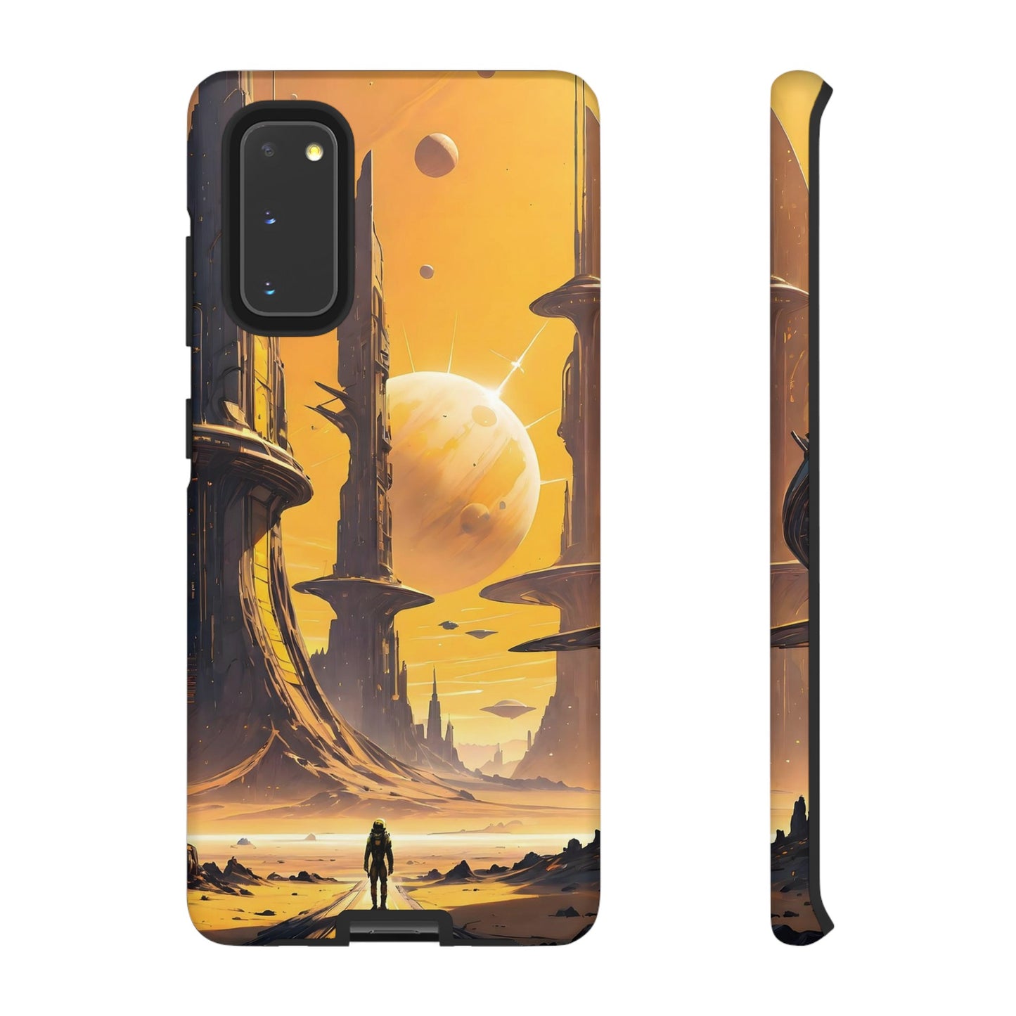 Distant Planets Sci Fi Wallpaper Phone Case | iPhone 15 Plus/ Pro, 14, 13, 12| Google Pixel 7, Pro, 5| Samsung Galaxy S23 All Major Phone Models