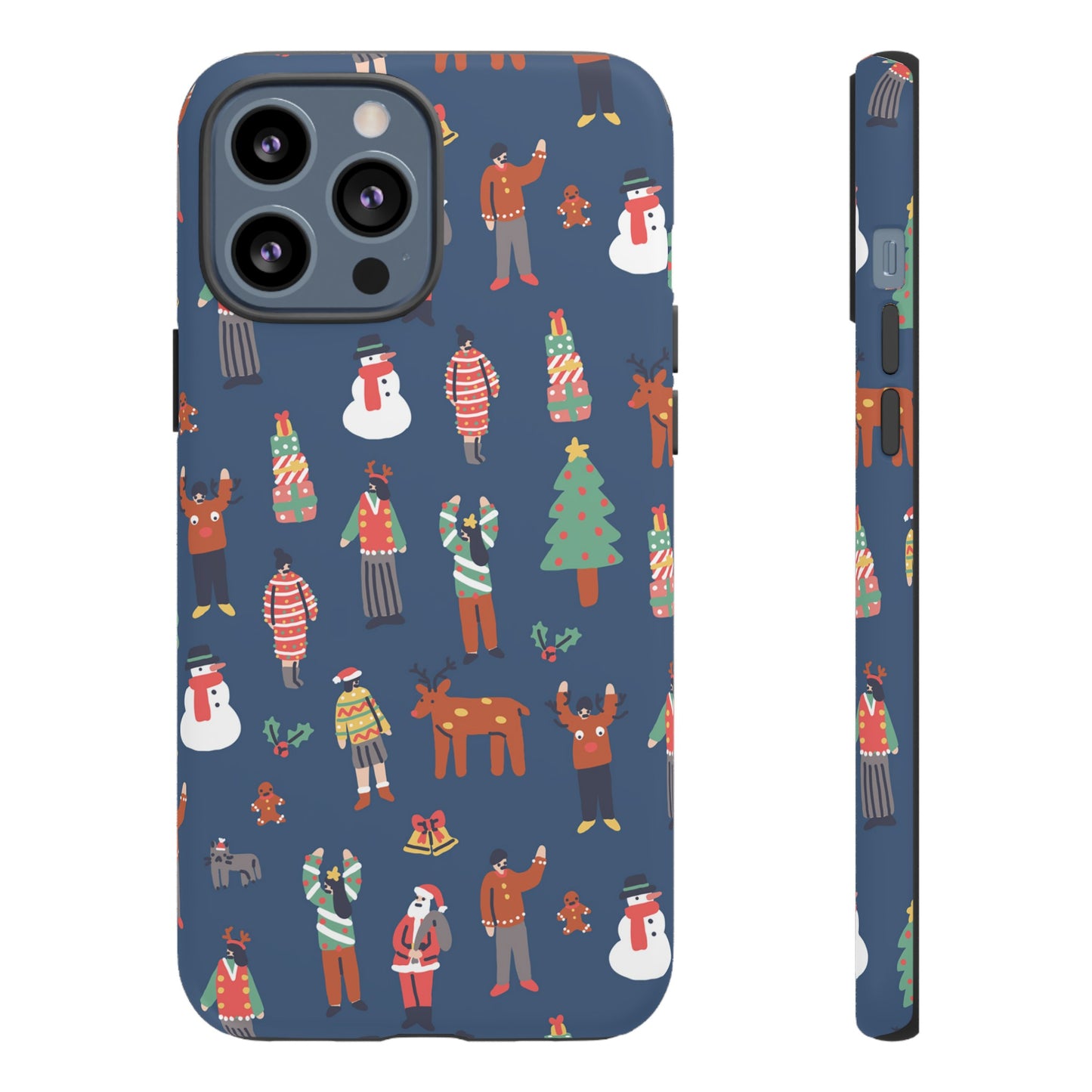 Christmas Party Wallpaper Phone Case | iPhone 15 Plus/ Pro, 14, 13, 12| Google Pixel 7, Pro, 5| Samsung Galaxy S23 All Major Phone Models