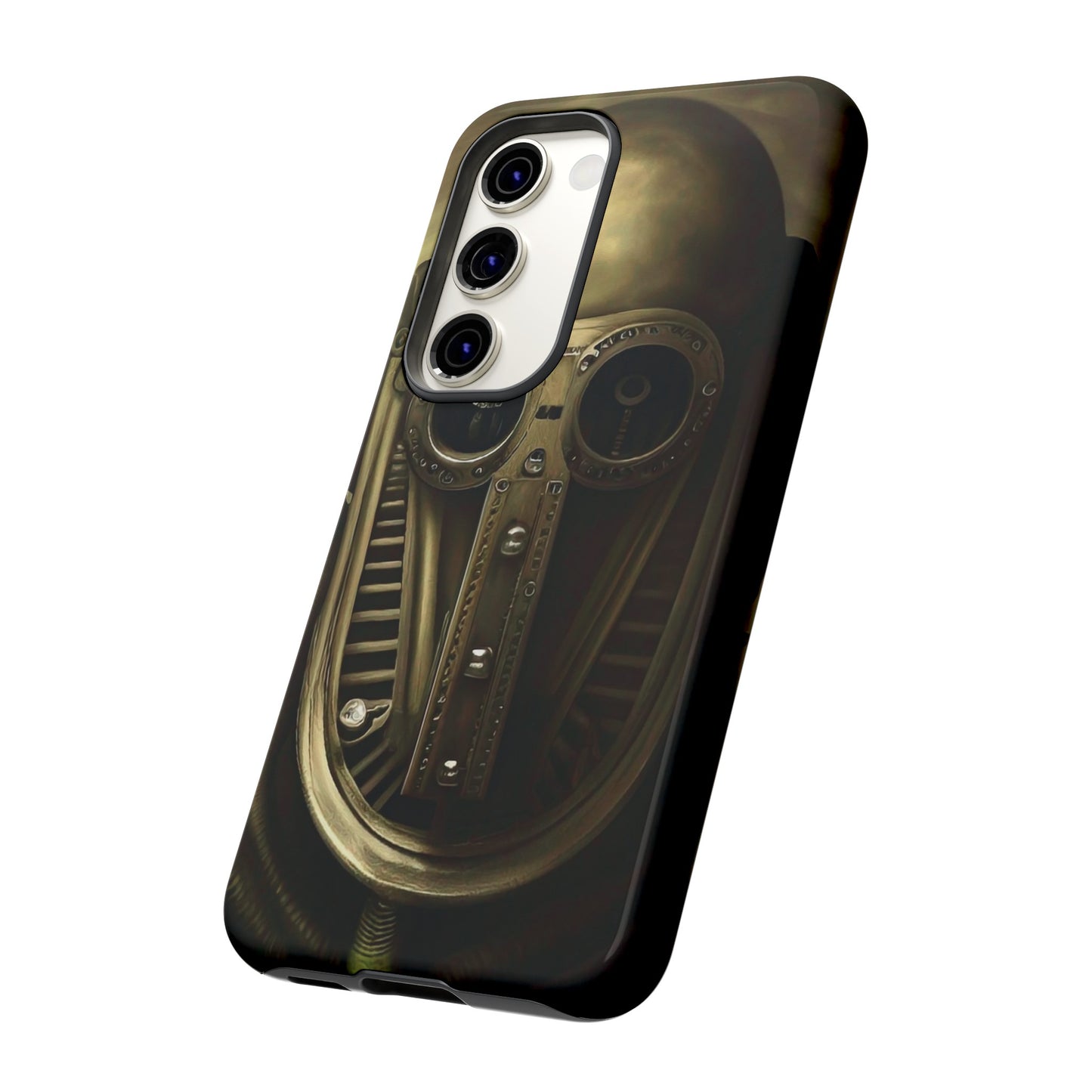 Sci-Fi Helmet Wallpaper Phone Case | iPhone 15 Plus/ Pro, 14, 13, 12| Google Pixel 7, Pro, 5| Samsung Galaxy S23 All Major Phone Models