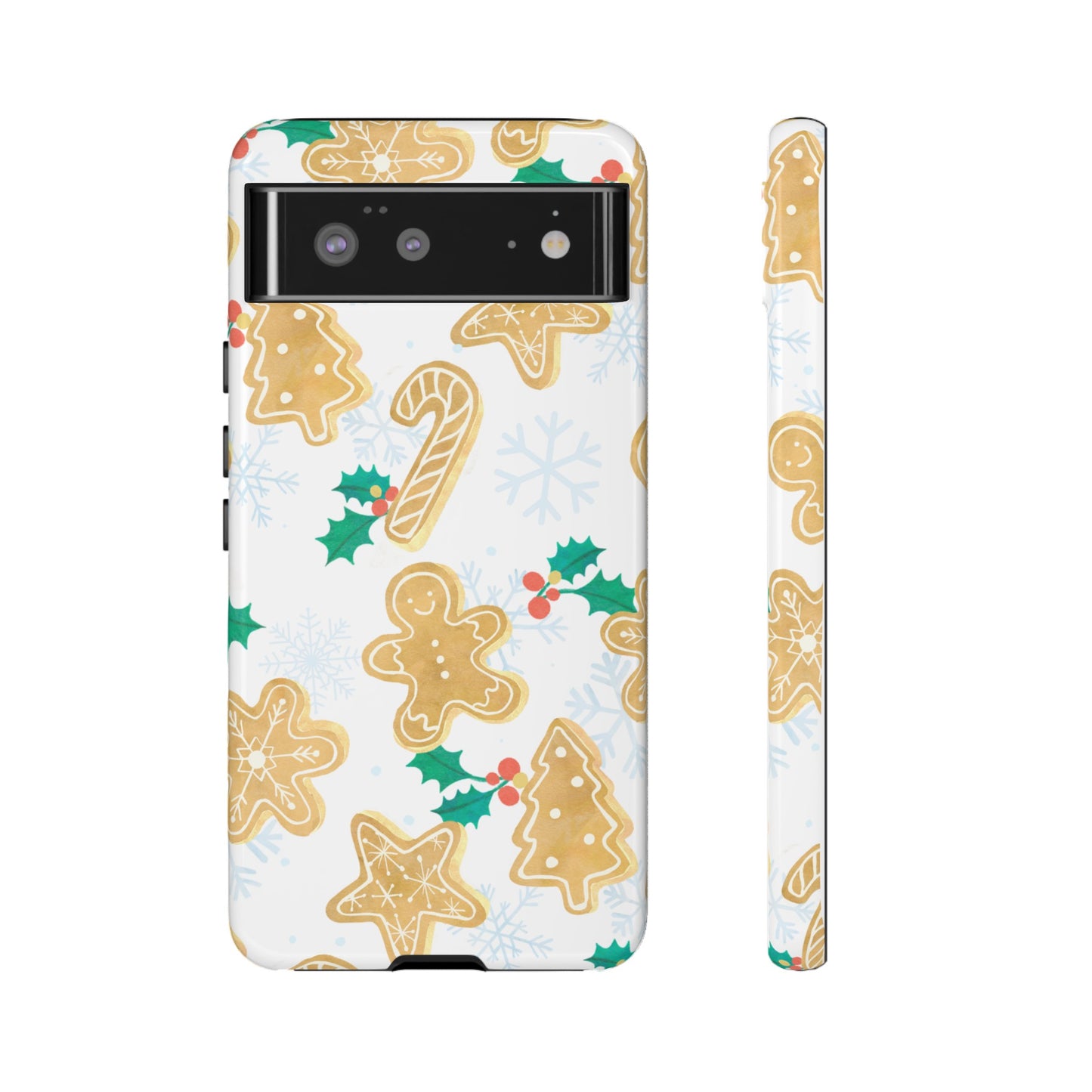 Gingerbread Wallpaper Phone Case | iPhone 15 Plus/ Pro, 14, 13, 12| Google Pixel 7, Pro, 5| Samsung Galaxy S23 All Major Phone Models