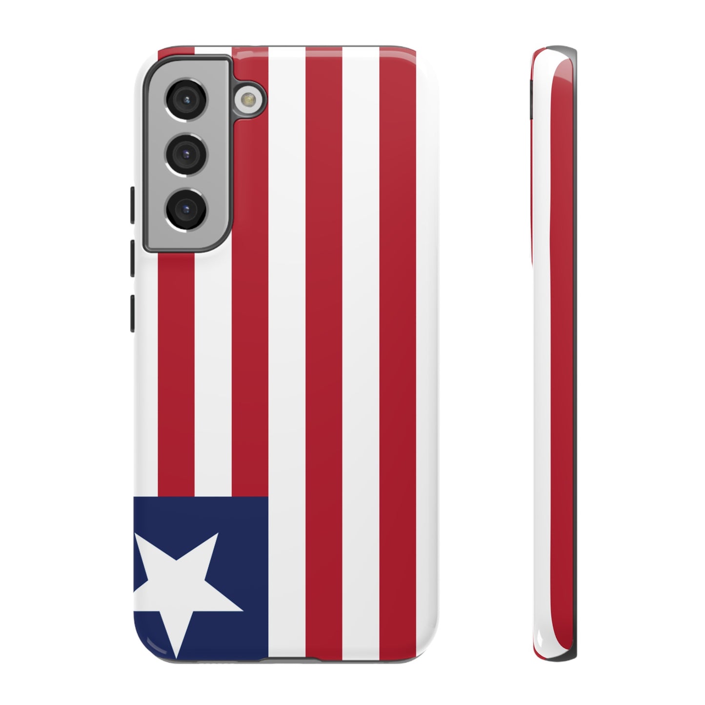 Liberia Flag Phone Case | iPhone 15 Plus/ Pro, 14, 13, 12| Google Pixel 7, Pro, 5| Samsung Galaxy S23 All Major Phone Models