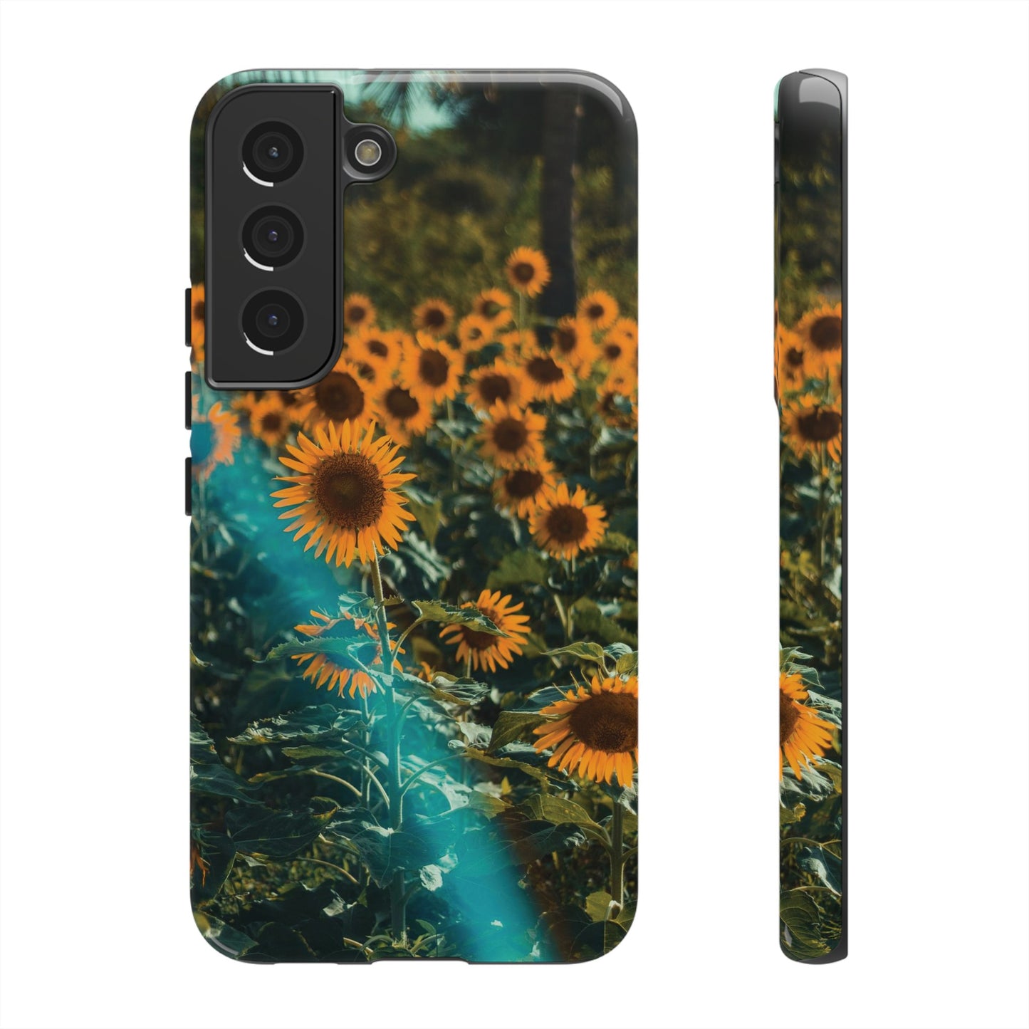 Sunflower Field Wallpaper Phone Case | iPhone 15 Plus/ Pro, 14, 13, 12| Google Pixel 7, Pro, 5| Samsung Galaxy S23 All Major Phone Models