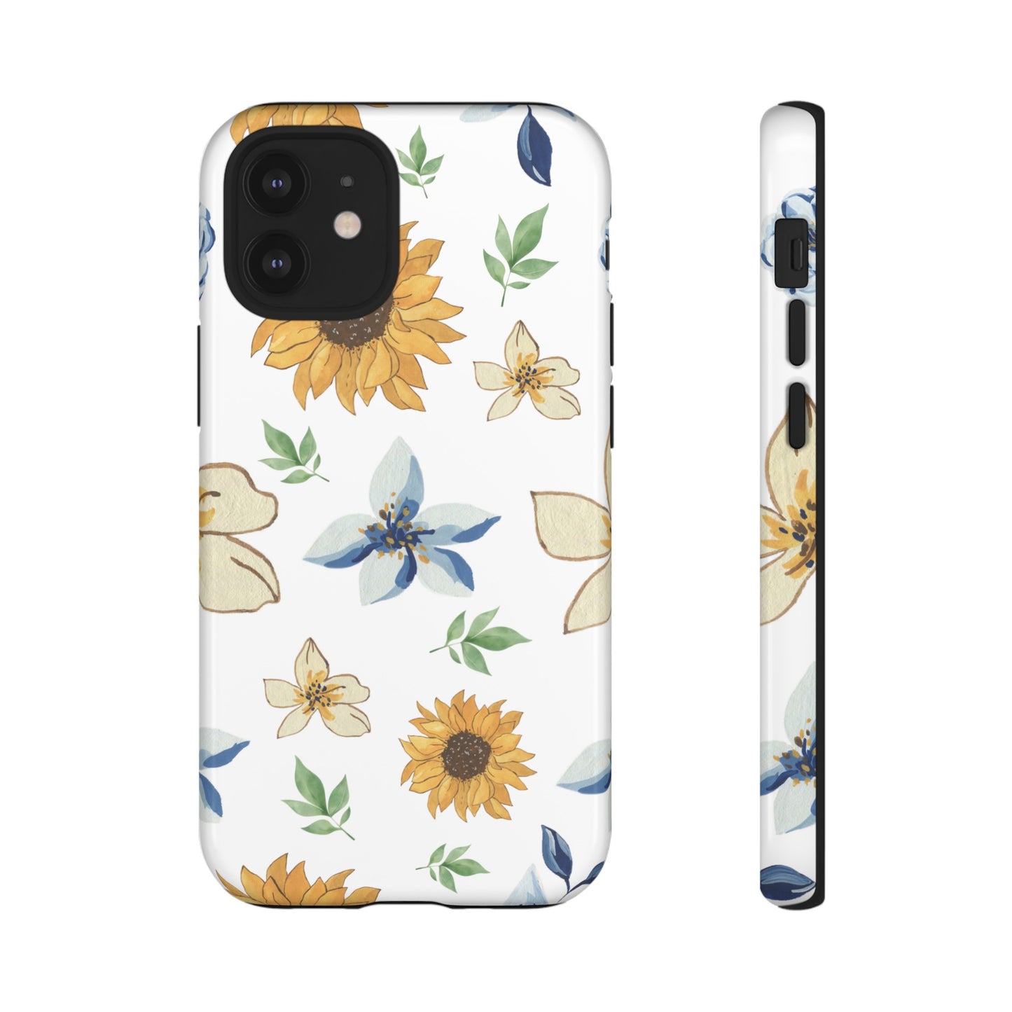 Beautiful Watercolour Flower Wallpaper Phone Case | iPhone 15 Plus/ Pro, 14, 13, 12| Google Pixel 7, Pro, 5| Samsung Galaxy S23 All Major Phone Models