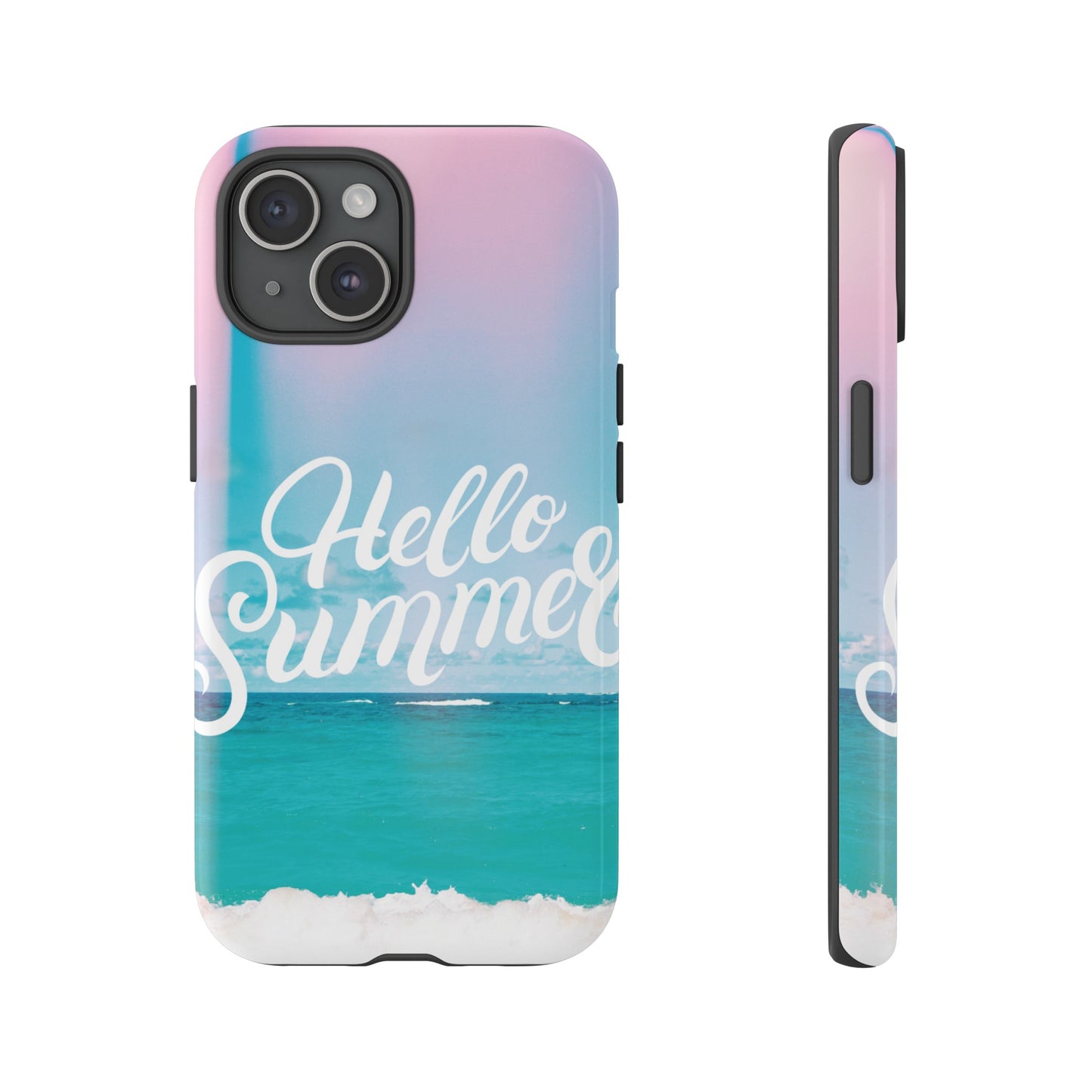 Hello Summer Wallpaper Phone Case | iPhone 15 Plus/ Pro, 14, 13, 12| Google Pixel 7, Pro, 5| Samsung Galaxy S23 All Major Phone Models