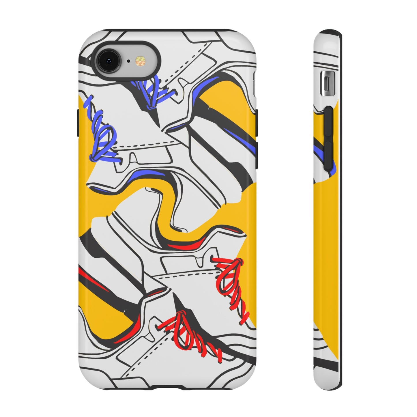 Sneakers Wallpaper Phone Case | iPhone 15 Plus/ Pro, 14, 13, 12| Google Pixel 7, Pro, 5| Samsung Galaxy S23 All Major Phone Models