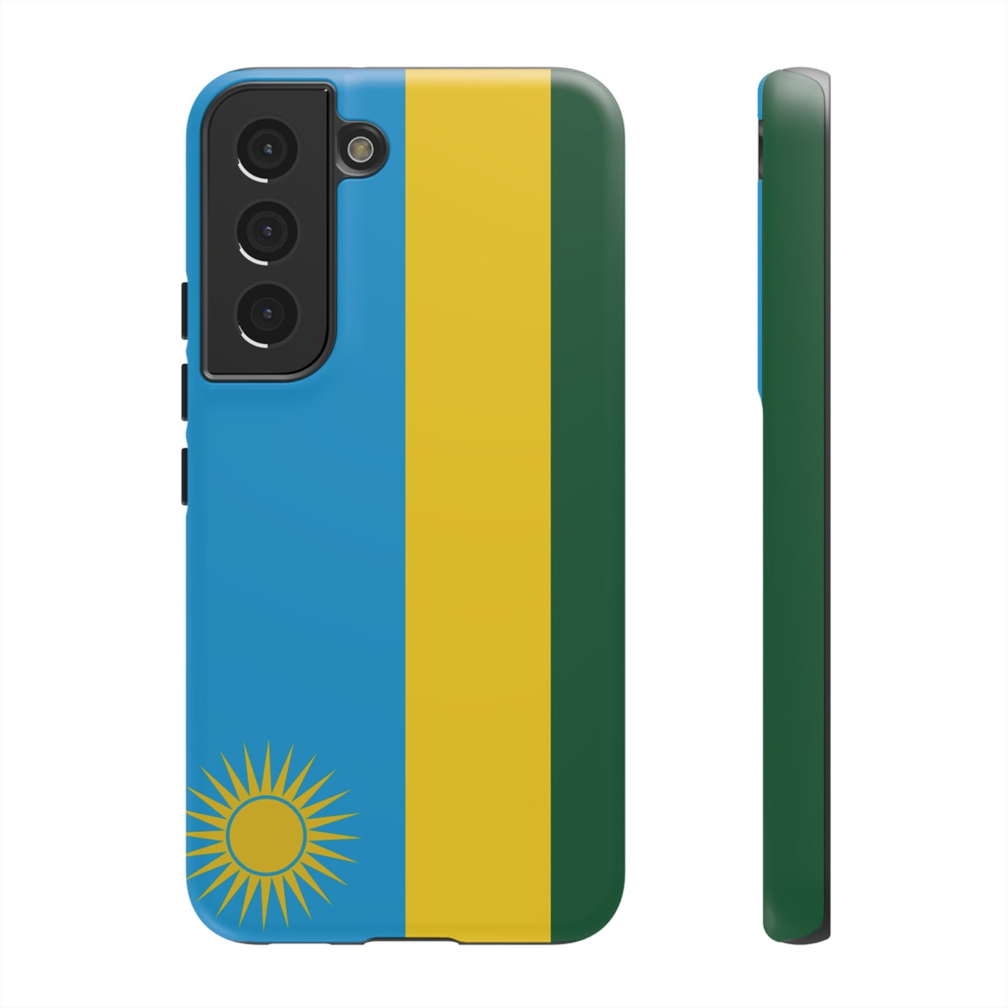 Rwanda Flag Phone Case | iPhone 15 Plus/ Pro, 14, 13, 12| Google Pixel 7, Pro, 5| Samsung Galaxy S23 All Major Phone Models