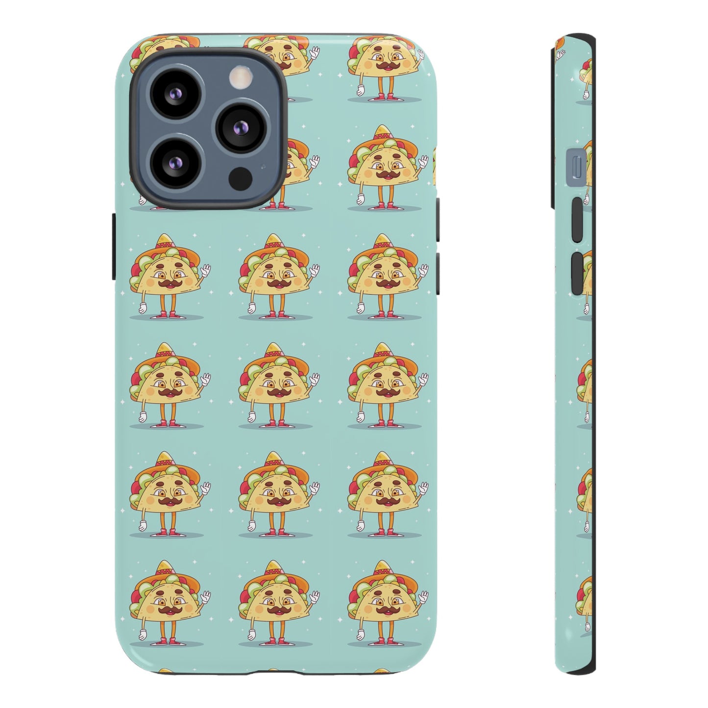 Taco Wallpaper Phone Case | iPhone 15 Plus/ Pro, 14, 13, 12| Google Pixel 7, Pro, 5| Samsung Galaxy S23 All Major Phone Models