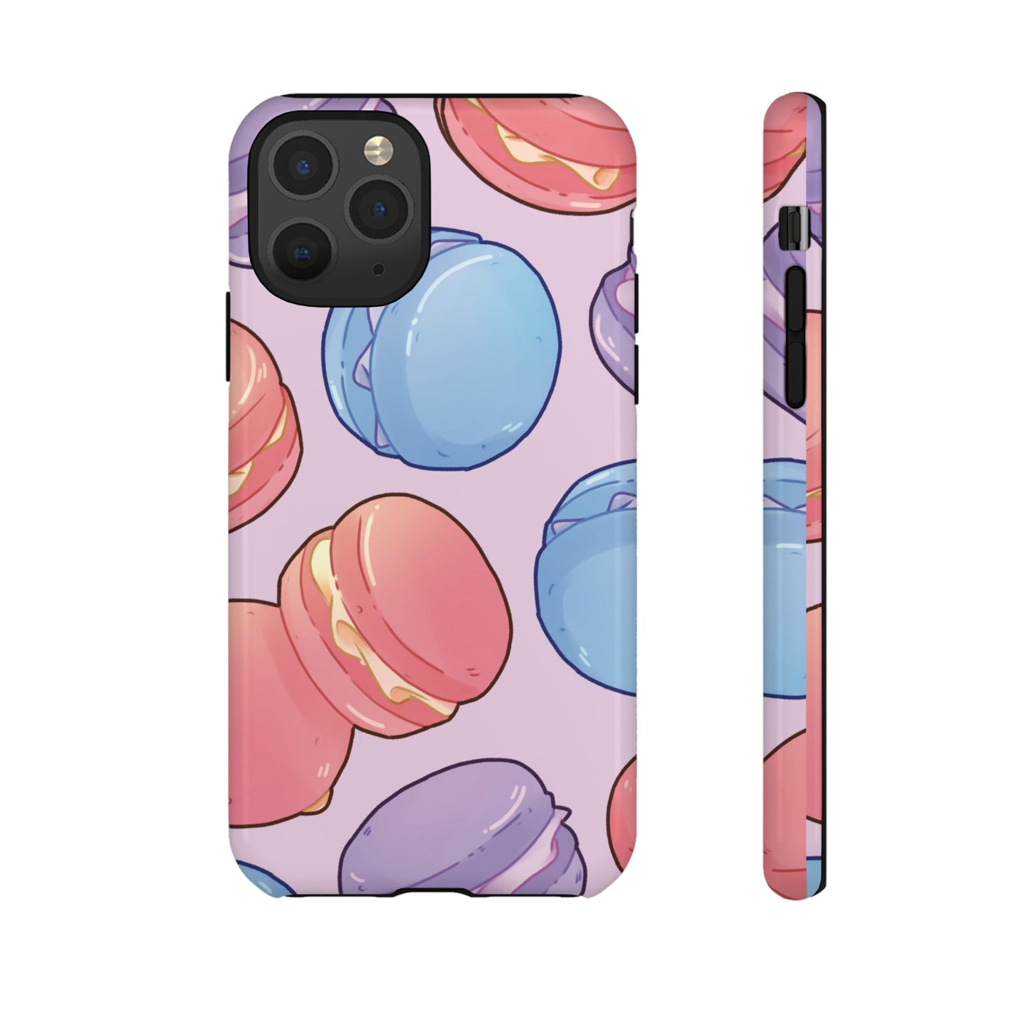 Macaron Wallpaper Phone Case | iPhone 15 Plus/ Pro, 14, 13, 12| Google Pixel 7, Pro, 5| Samsung Galaxy S23 All Major Phone Models