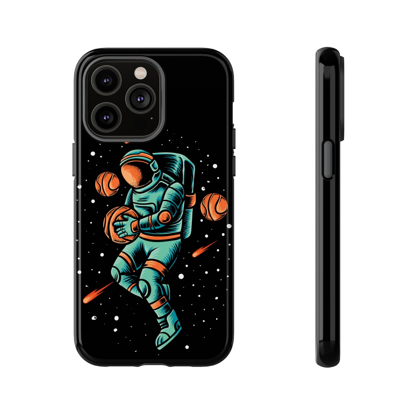 Space Basketball Phone Case | iPhone 15 Plus/ Pro, 14, 13, 12| Google Pixel 7, Pro, 5| Samsung Galaxy S23 All Major Phone Models