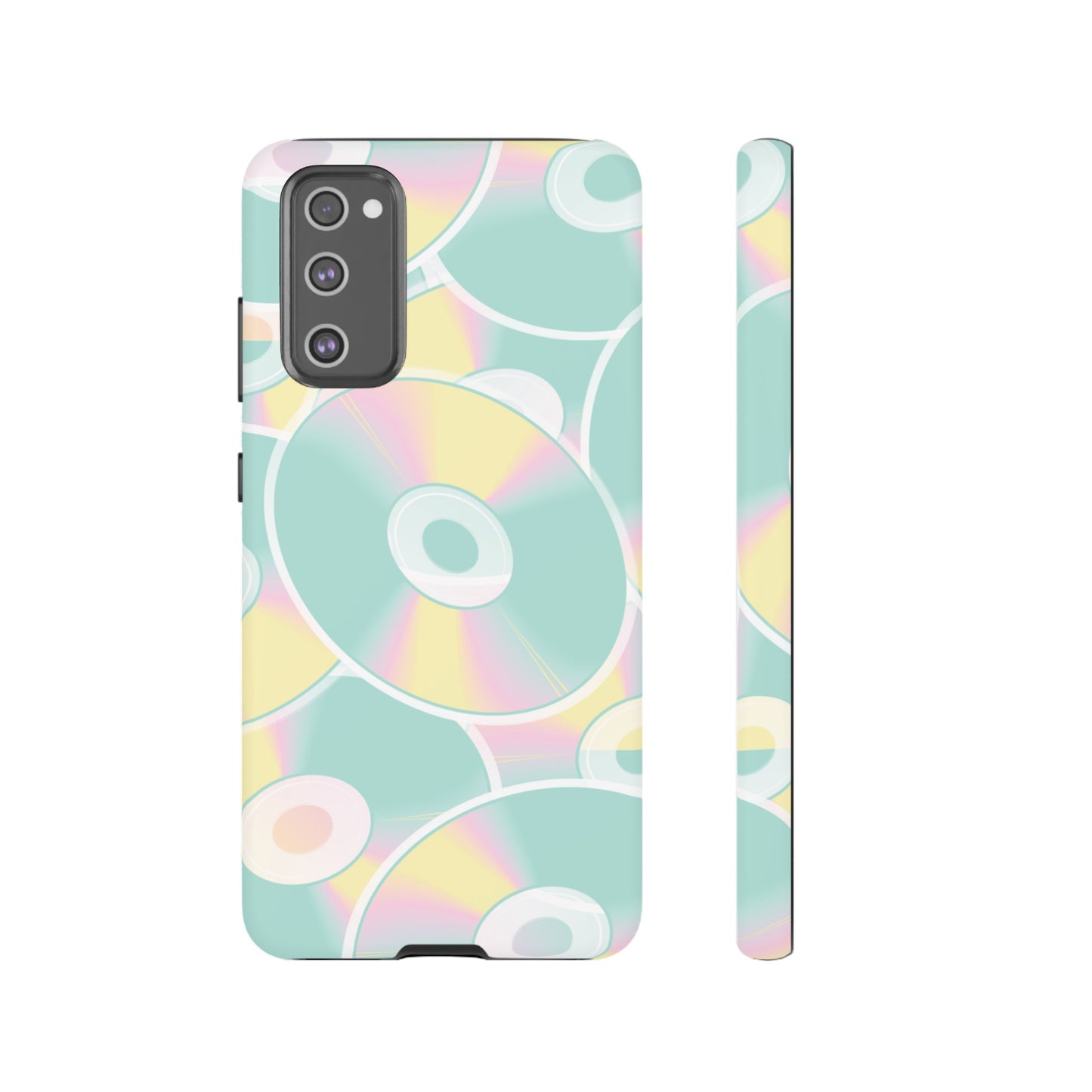 90's CD Wallpaper Phone Case | iPhone 15 Plus/ Pro, 14, 13, 12| Google Pixel 7, Pro, 5| Samsung Galaxy S23 All Major Phone Models