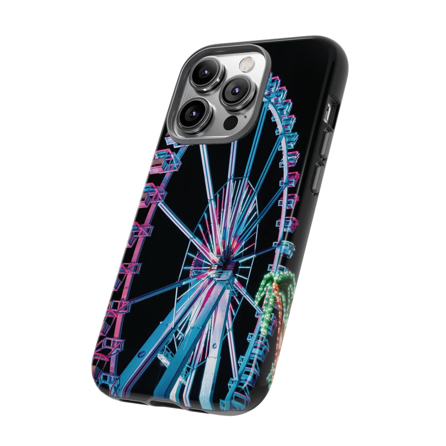 Ferris Wheel Wallpaper Phone Case | iPhone 15 Plus/ Pro, 14, 13, 12| Google Pixel 7, Pro, 5| Samsung Galaxy S23 All Major Phone Models