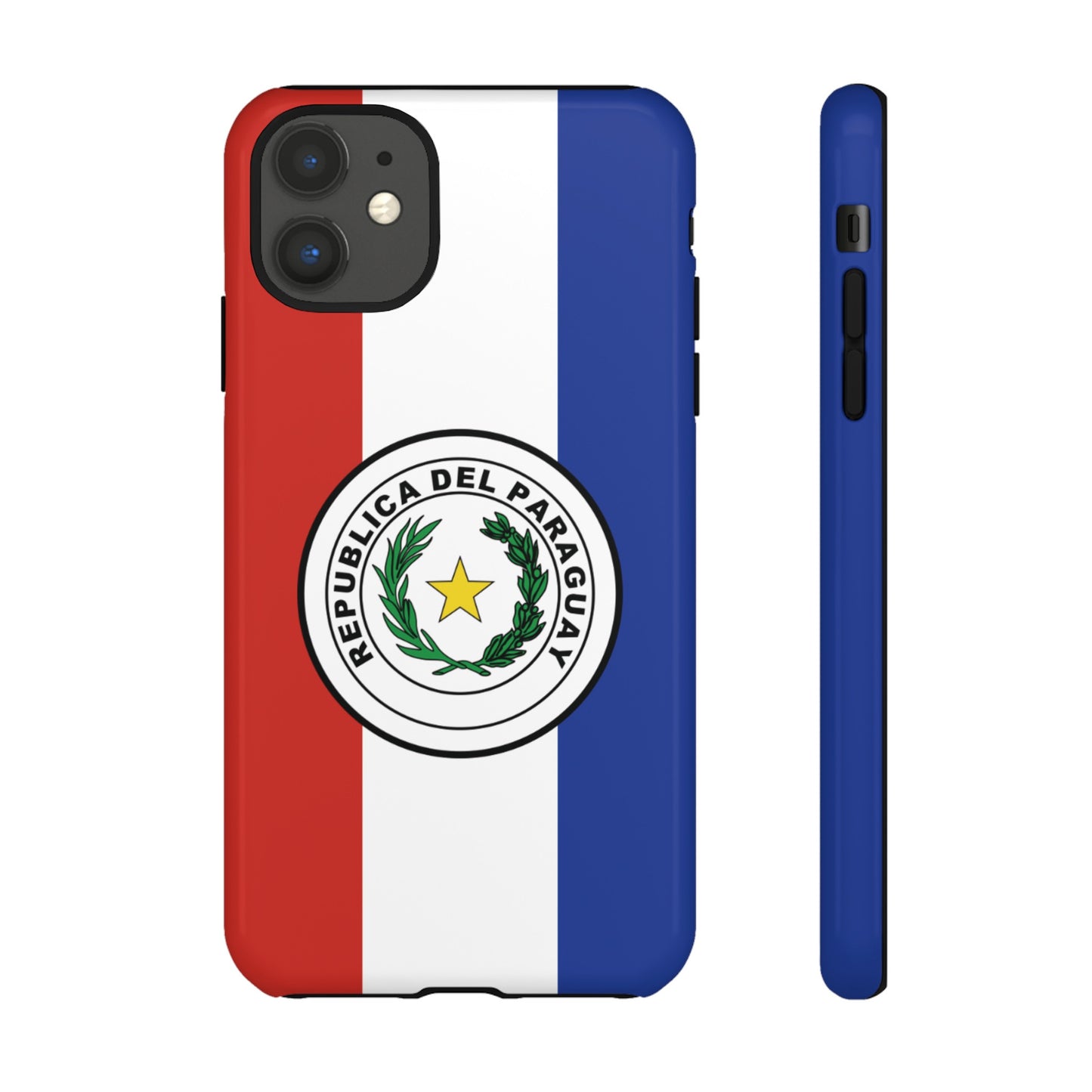 Paraguay Flag Phone Case | iPhone 15 Plus/ Pro, 14, 13, 12| Google Pixel 7, Pro, 5| Samsung Galaxy S23 All Major Phone Models