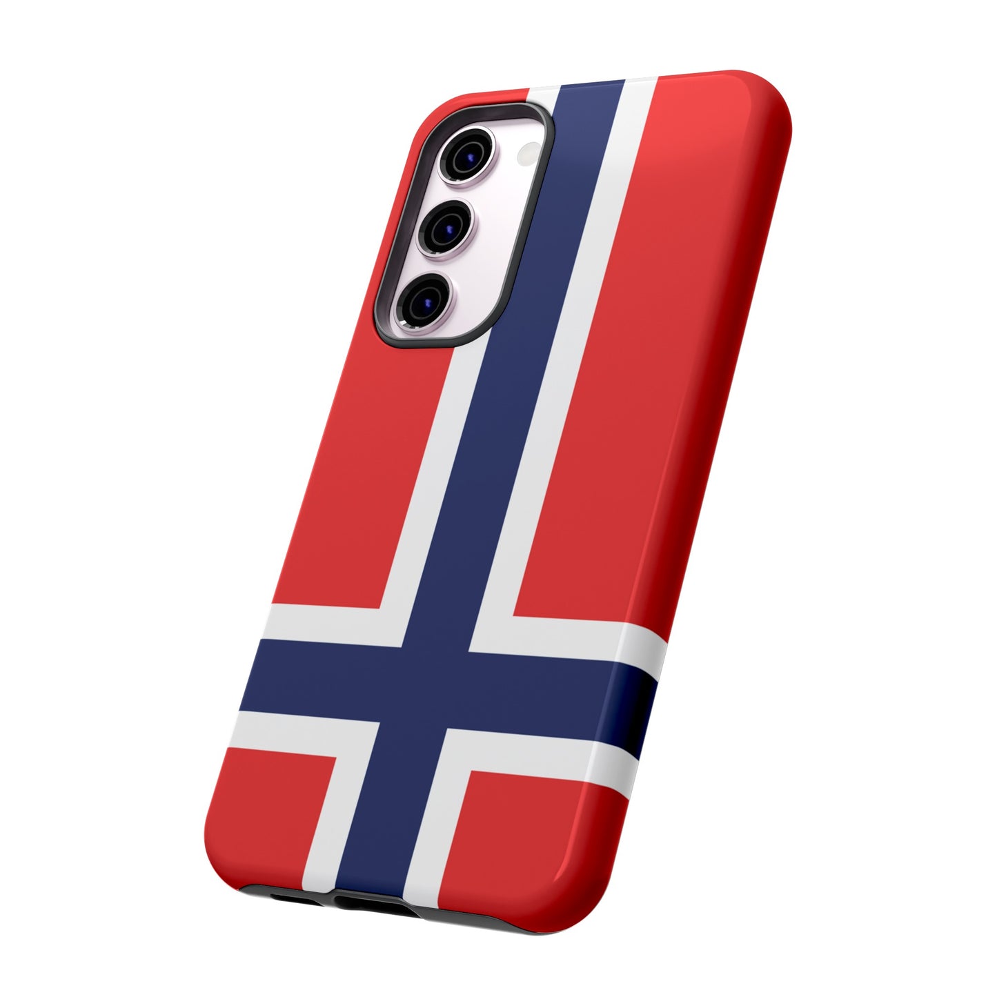 Norway Flag Phone Case | iPhone 15 Plus/ Pro, 14, 13, 12| Google Pixel 7, Pro, 5| Samsung Galaxy S23 All Major Phone Models