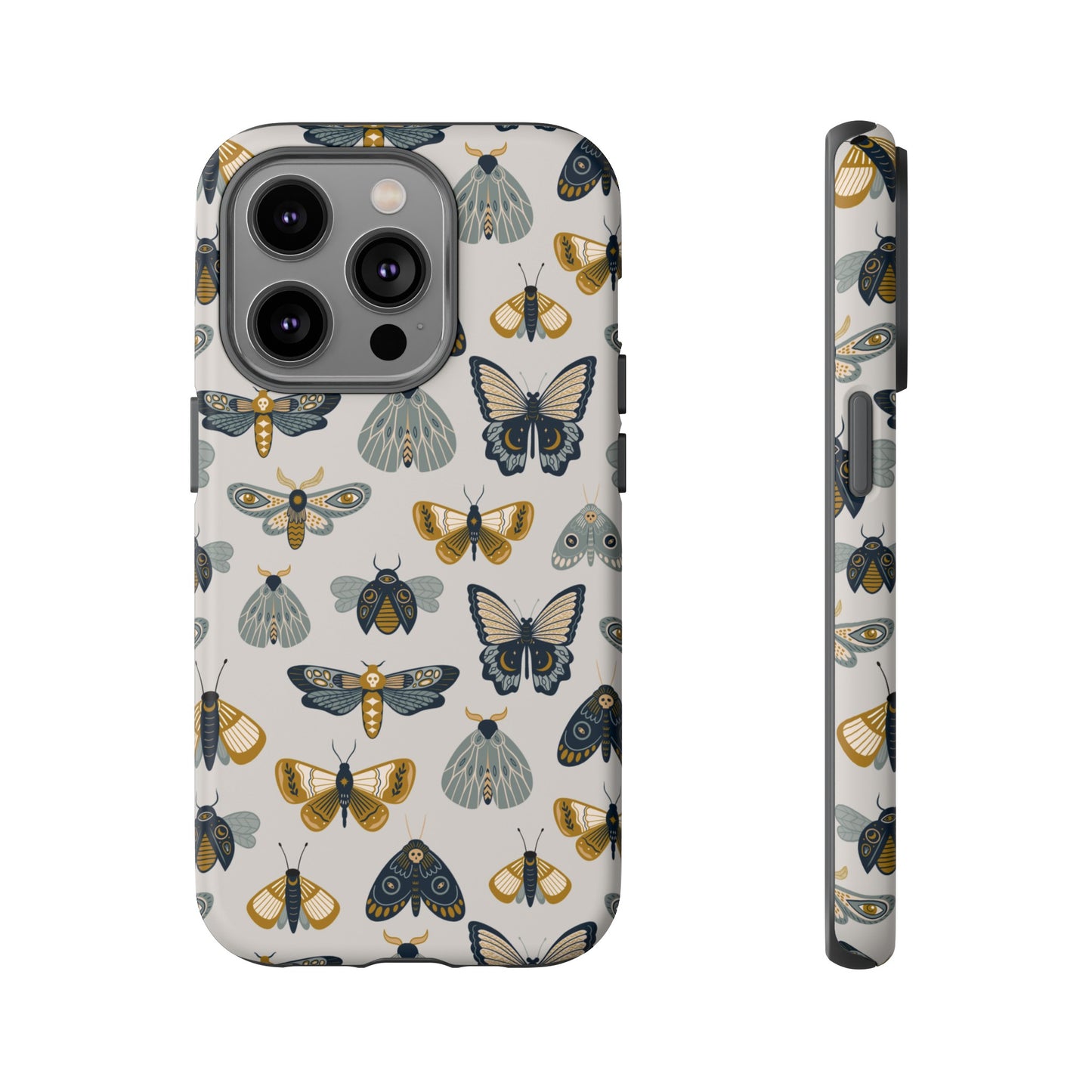 Butterfly and Moth Wallpaper Phone Case | iPhone 15 Plus/ Pro, 14, 13, 12| Google Pixel 7, Pro, 5| Samsung Galaxy S23 All Major Phone Models