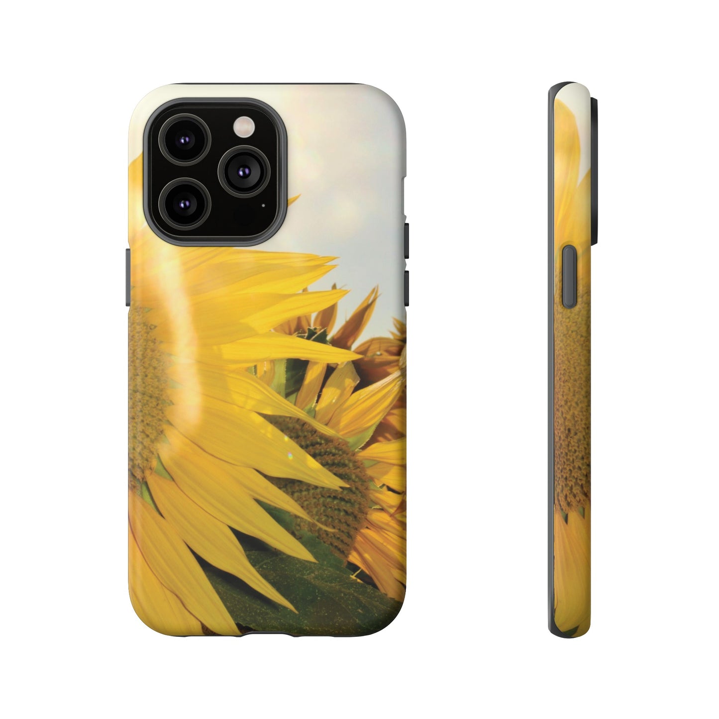 Bright Sunflower Wallpaper Phone Case | iPhone 15 Plus/ Pro, 14, 13, 12| Google Pixel 7, Pro, 5| Samsung Galaxy S23 All Major Phone Models