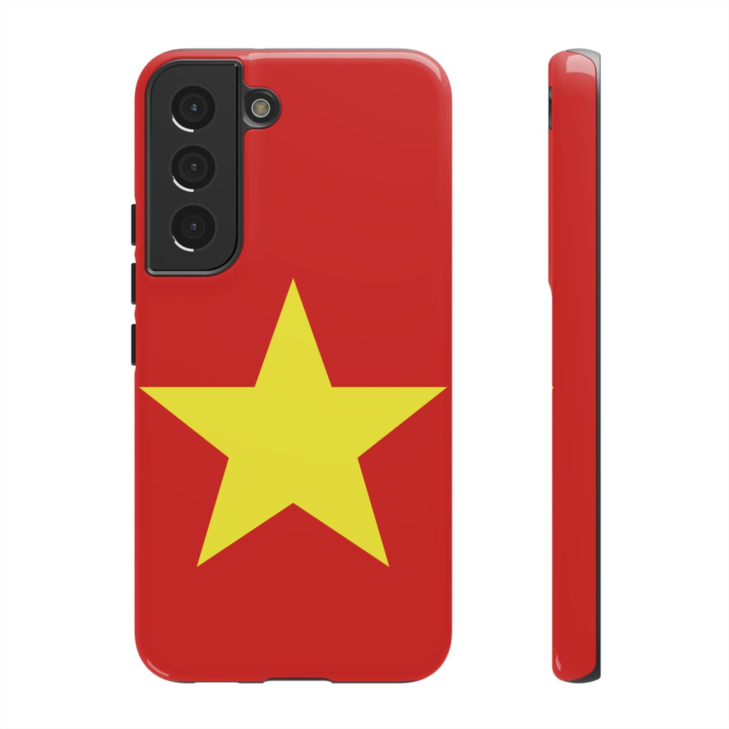 Vietnam Flag Phone Case | iPhone 15 Plus/ Pro, 14, 13, 12| Google Pixel 7, Pro, 5| Samsung Galaxy S23 All Major Phone Models