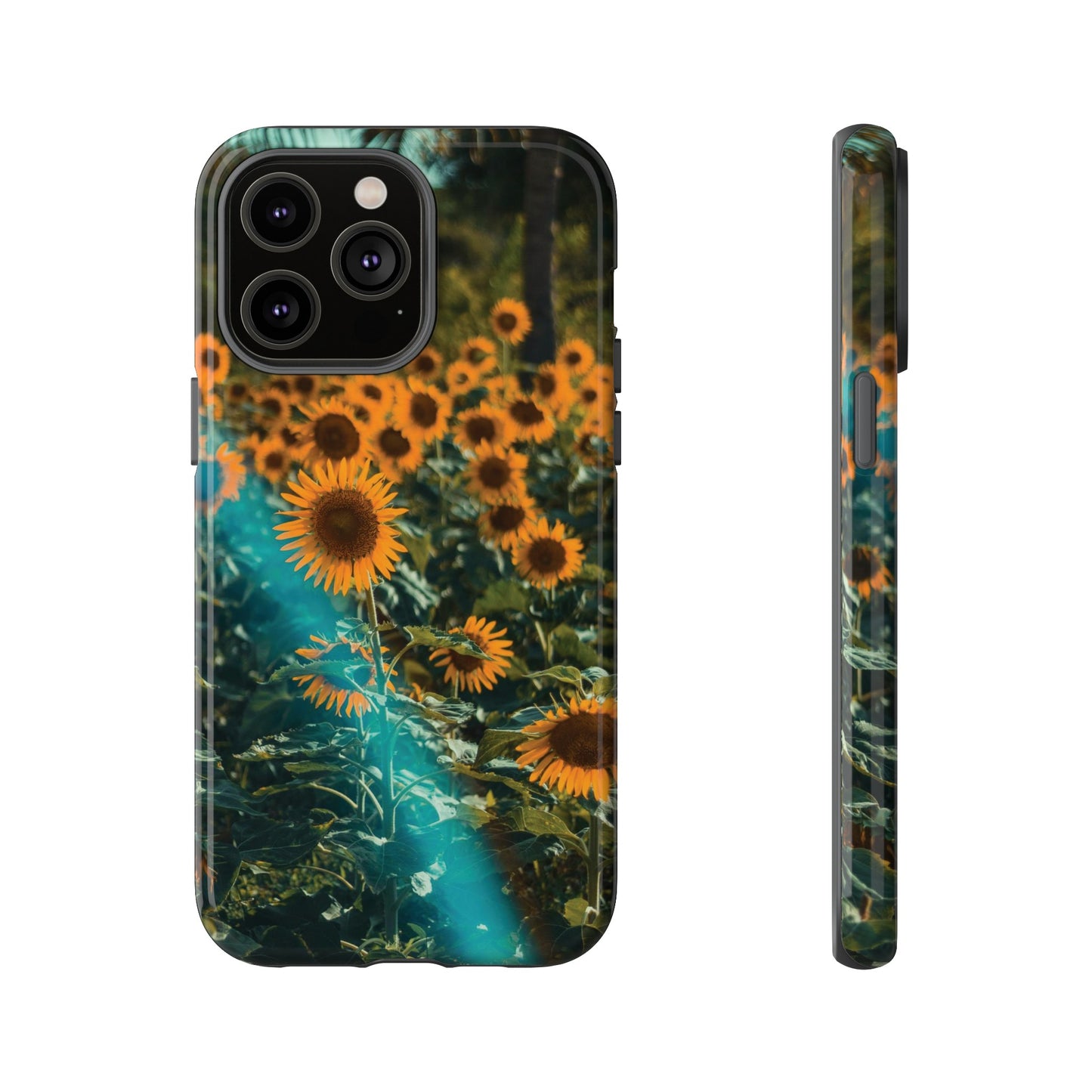 Sunflower Field Wallpaper Phone Case | iPhone 15 Plus/ Pro, 14, 13, 12| Google Pixel 7, Pro, 5| Samsung Galaxy S23 All Major Phone Models