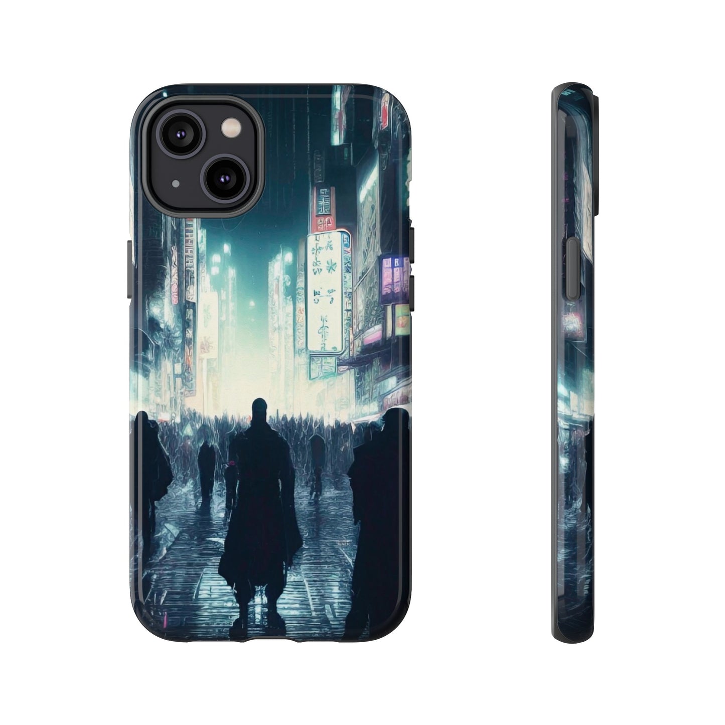 Strangers in the City Wallpaper Phone Case | iPhone 15 Plus/ Pro, 14, 13, 12| Google Pixel 7, Pro, 5| Samsung Galaxy S23 All Major Phone Models