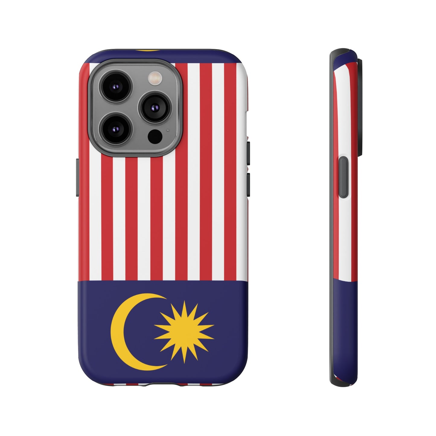 Malaysia Flag Phone Case | iPhone 15 Plus/ Pro, 14, 13, 12| Google Pixel 7, Pro, 5| Samsung Galaxy S23 All Major Phone Models