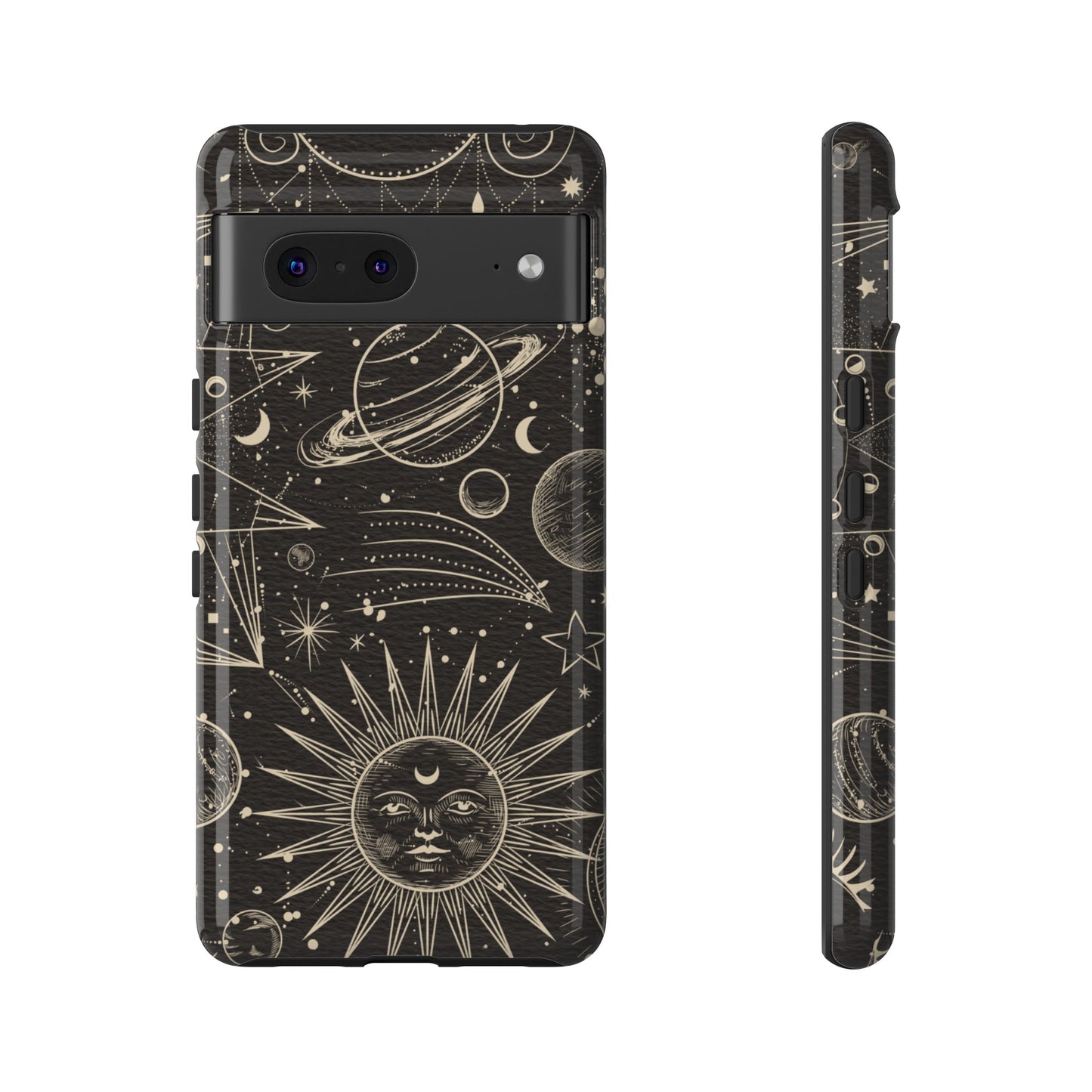 Golden Universe Wallpaper Phone Case | iPhone 15 Plus/ Pro, 14, 13, 12| Google Pixel 7, Pro, 5| Samsung Galaxy S23 All Major Phone Models