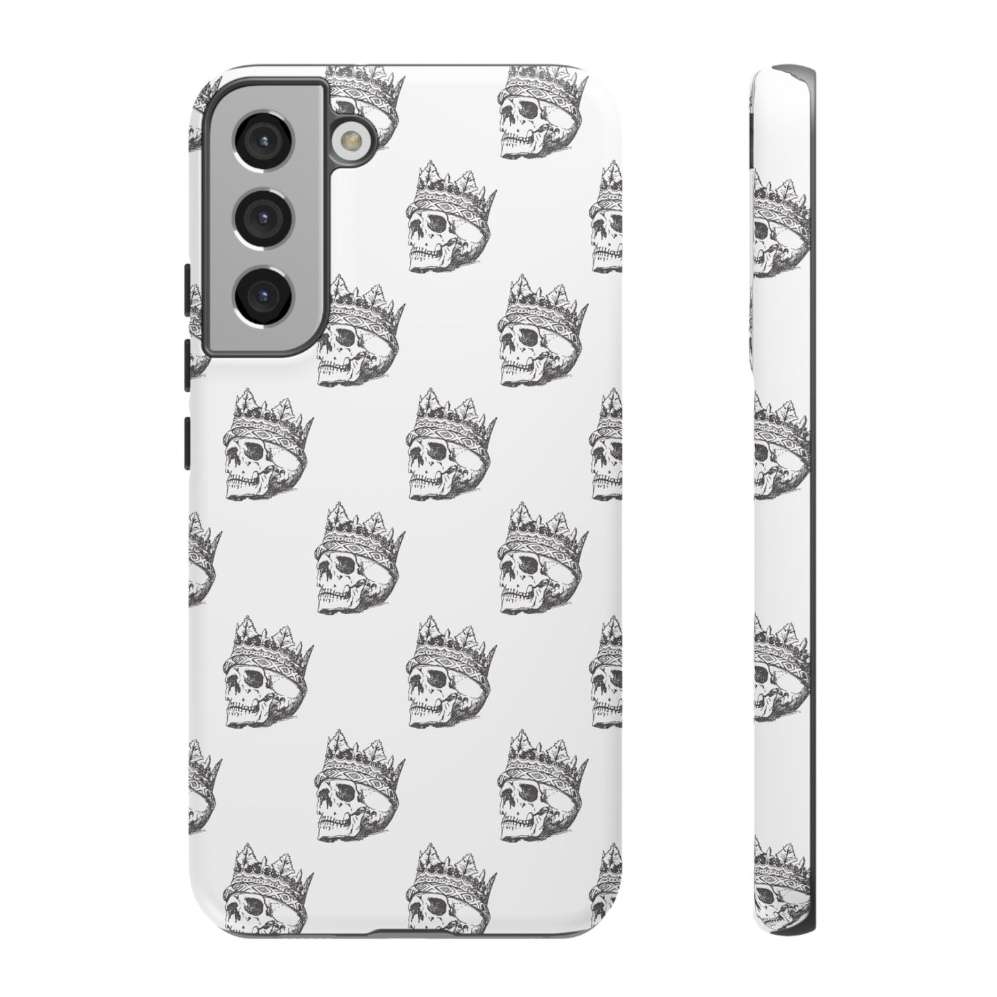 Skull Wallpaper Phone Case | iPhone 15 Plus/ Pro, 14, 13, 12| Google Pixel 7, Pro, 5| Samsung Galaxy S23 All Major Phone Models