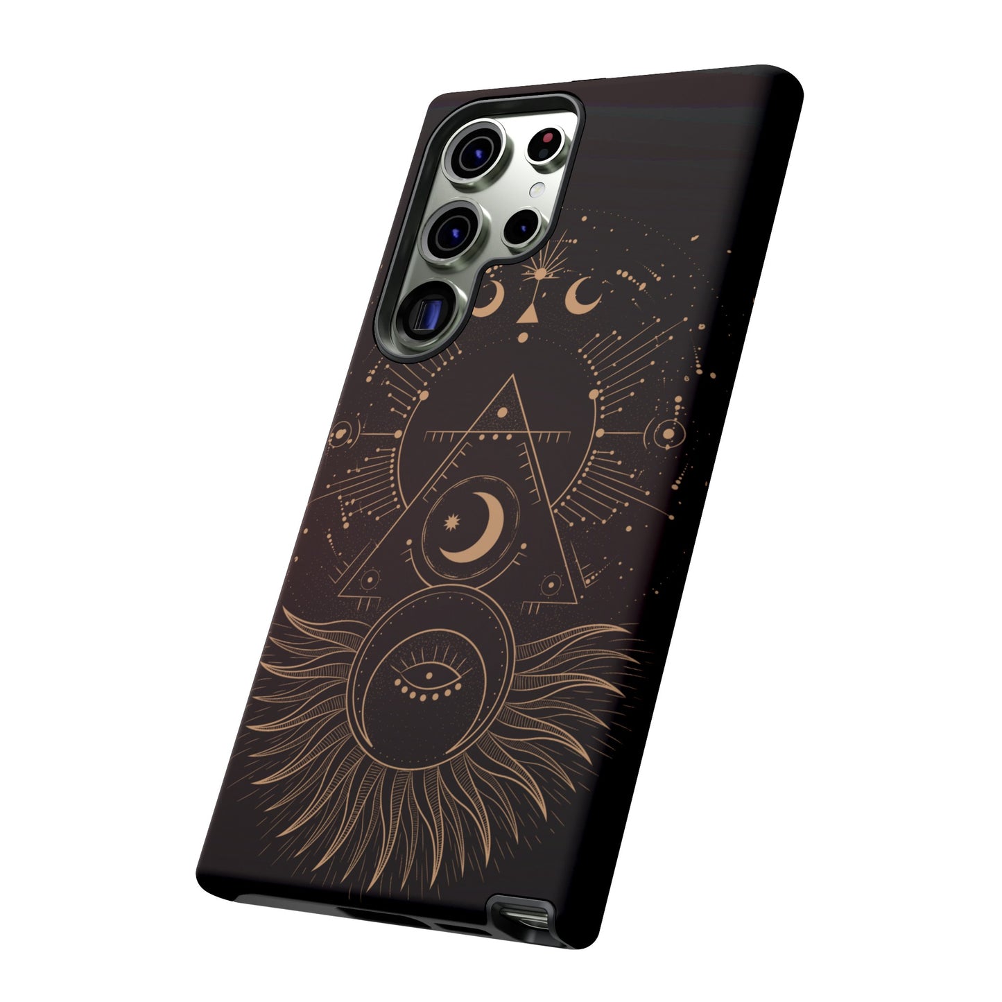 Cosmic Geometry Phone Case | iPhone 15 Plus/ Pro, 14, 13, 12| Google Pixel 7, Pro, 5| Samsung Galaxy S23 All Major Phone Models