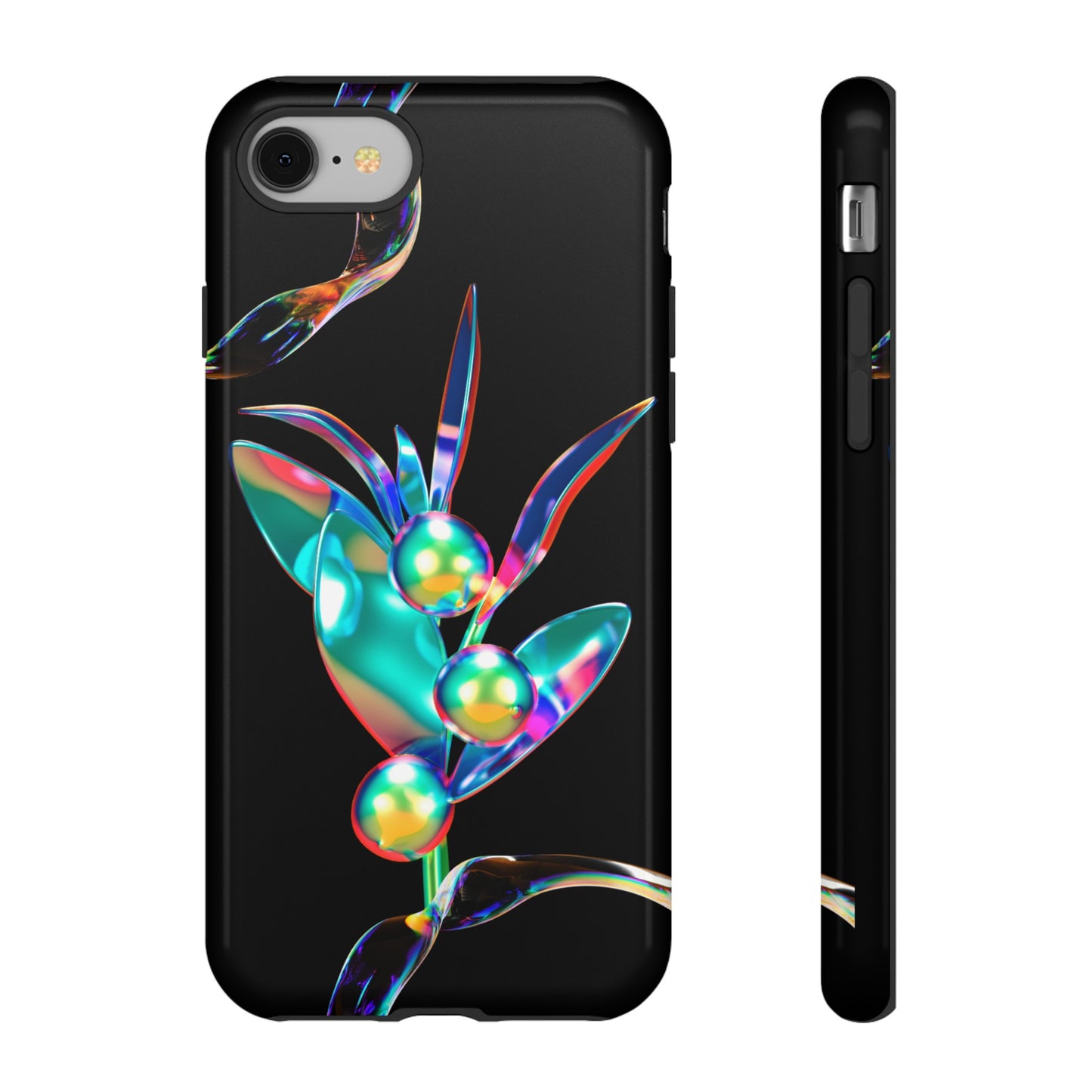 Psychedelic Flower Wallpaper Phone Case | iPhone 15 Plus/ Pro, 14, 13, 12| Google Pixel 7, Pro, 5| Samsung Galaxy S23 All Major Phone Models