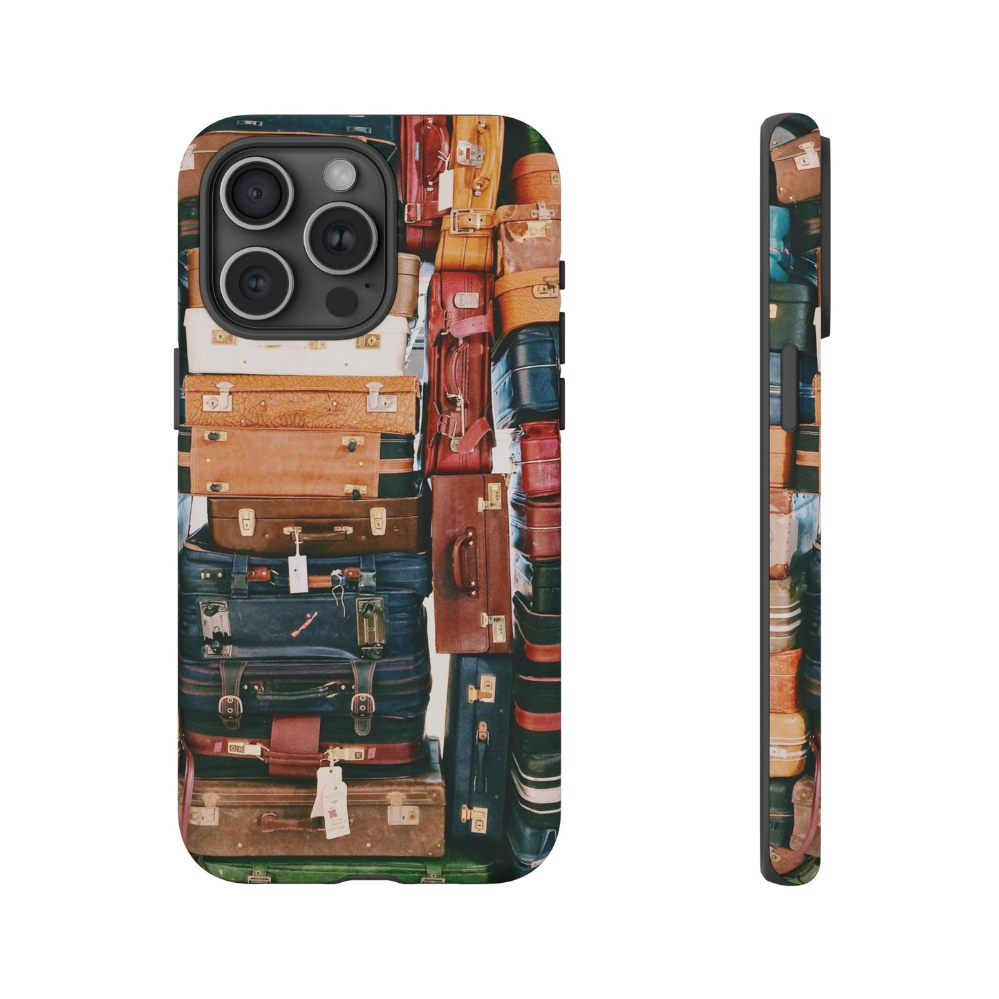 Suitcase Wallpaper Phone Case | iPhone 15 Plus/ Pro, 14, 13, 12| Google Pixel 7, Pro, 5| Samsung Galaxy S23 All Major Phone Models