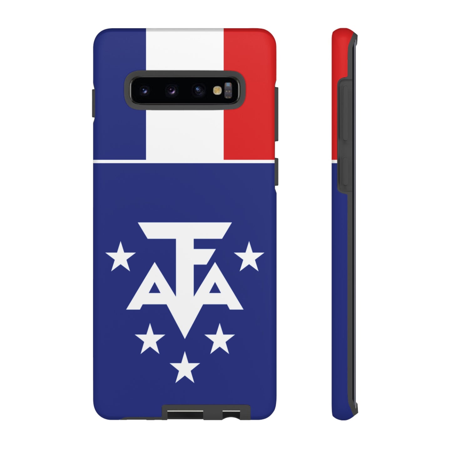 French Southern And Antarctic Lands Flag Phone Case | iPhone 15 Plus/ Pro, 14, 13, 12| Google Pixel 7, Pro, 5| Samsung Galaxy S23 All Major Phone Models