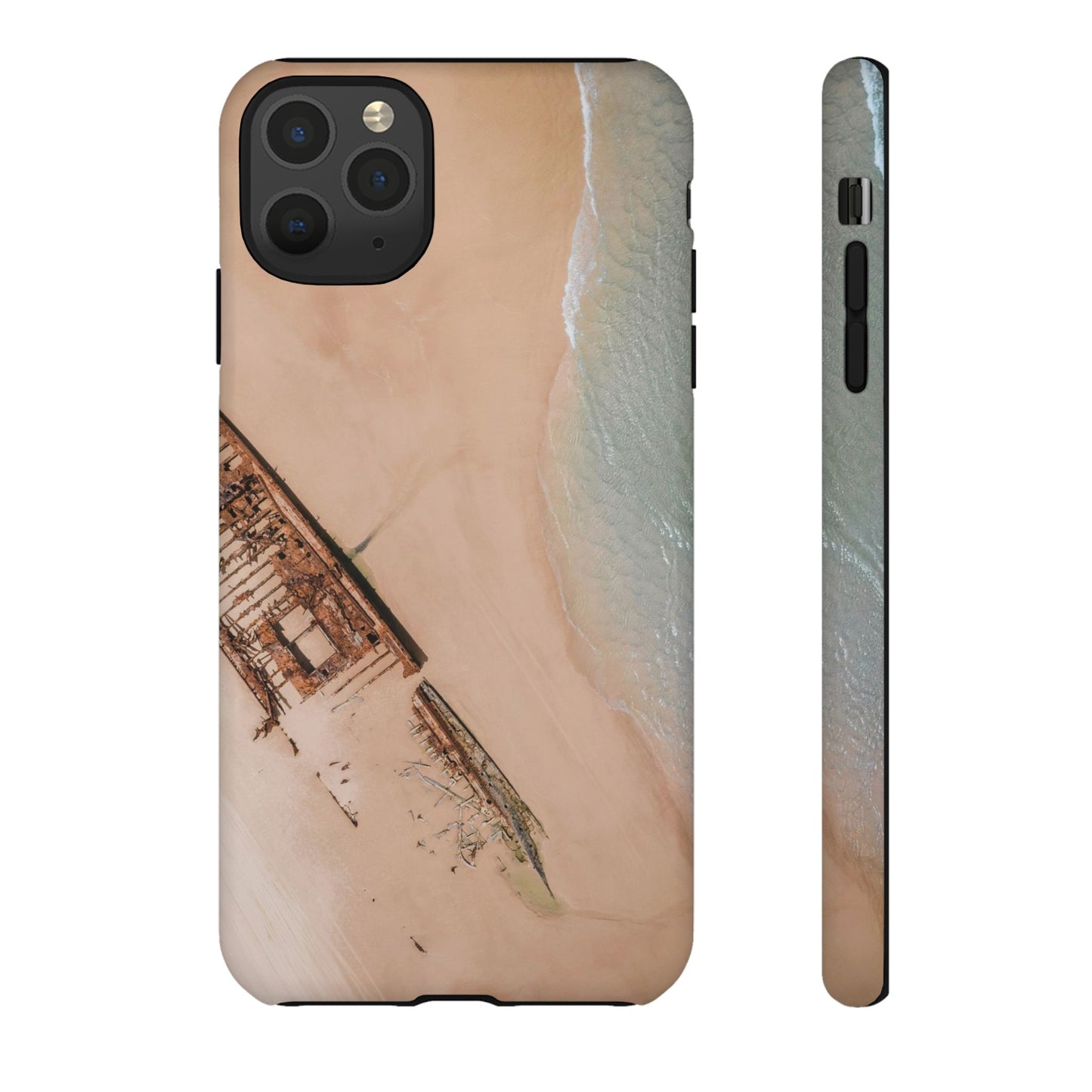 Fraser Island Shipwreck Wallpaper Phone Case | iPhone 15 Plus/ Pro, 14, 13, 12| Google Pixel 7, Pro, 5| Samsung Galaxy S23 All Major Phone Models