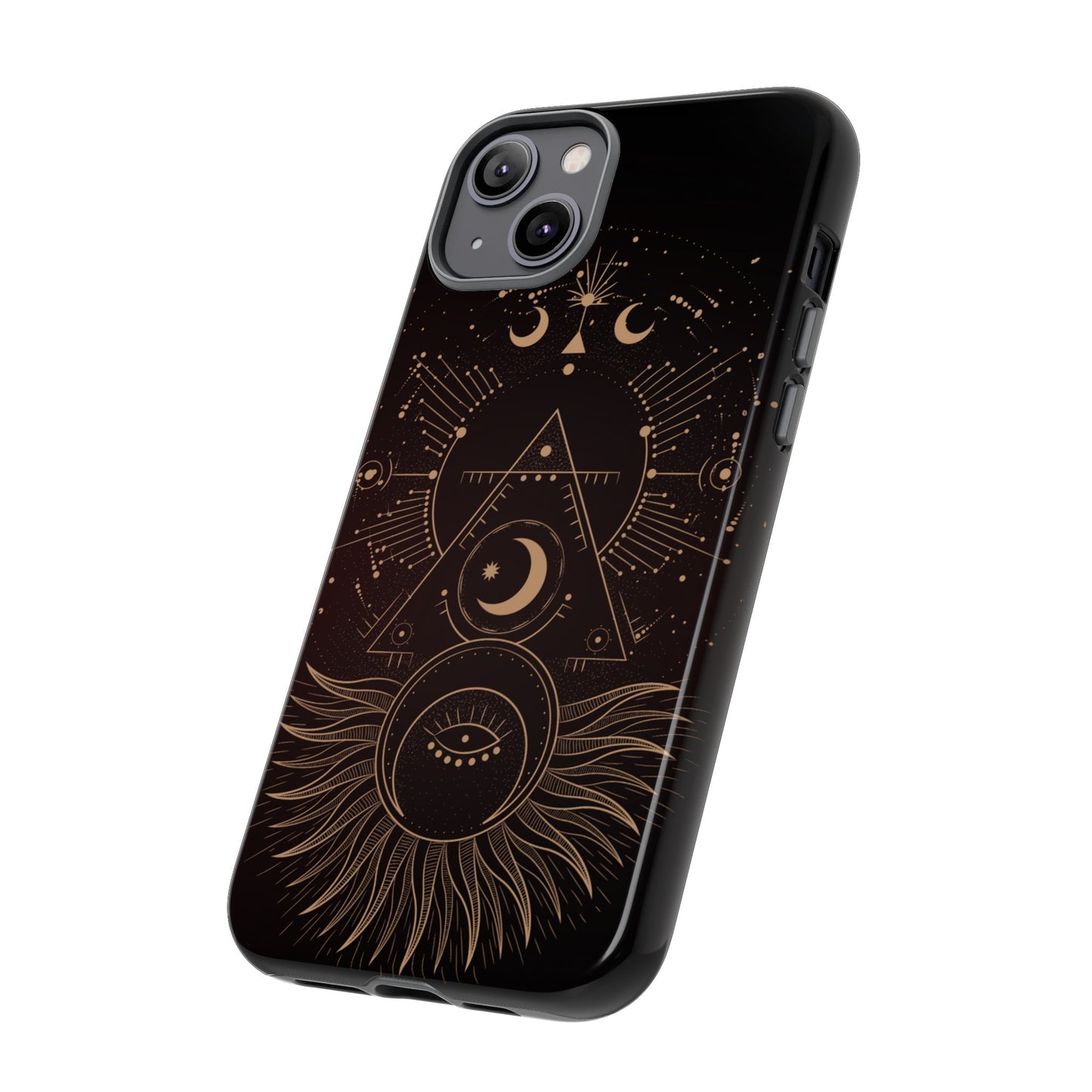 Cosmic Geometry Phone Case | iPhone 15 Plus/ Pro, 14, 13, 12| Google Pixel 7, Pro, 5| Samsung Galaxy S23 All Major Phone Models