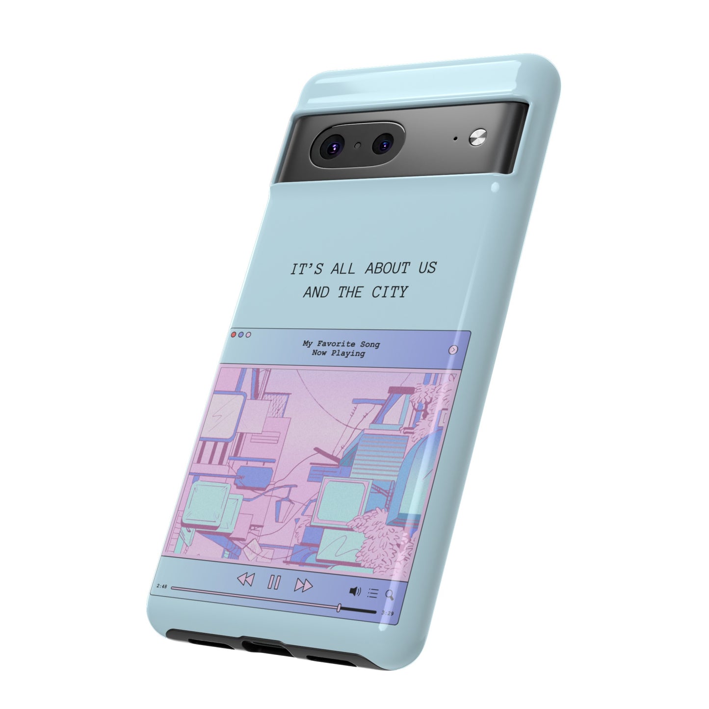 Us And The City Phone Case | iPhone 15 Plus/ Pro, 14, 13, 12| Google Pixel 7, Pro, 5| Samsung Galaxy S23 All Major Phone Models