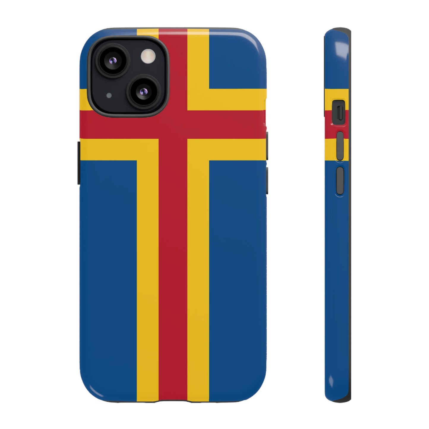 Aland Islands (Finland) Flag Phone Case | iPhone 15 Plus/ Pro, 14, 13, 12| Google Pixel 7, Pro, 5| Samsung Galaxy S23 All Major Phone Models