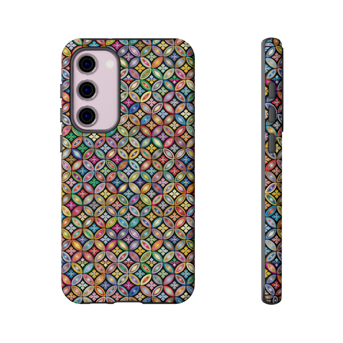 Geometric Pattern Wallpaper Phone Case | iPhone 15 Plus/ Pro, 14, 13, 12| Google Pixel 7, Pro, 5| Samsung Galaxy S23 All Major Phone Models