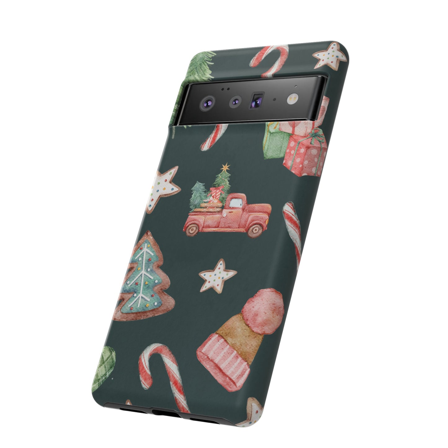 Festive Christmas Wallpaper Phone Case | iPhone 15 Plus/ Pro, 14, 13, 12| Google Pixel 7, Pro, 5| Samsung Galaxy S23 All Major Phone Models