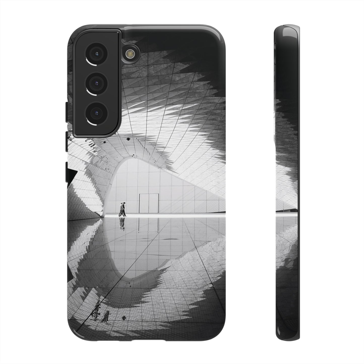 Geometric Reflections Wallpaper Phone Case | iPhone 15 Plus/ Pro, 14, 13, 12| Google Pixel 7, Pro, 5| Samsung Galaxy S23 All Major Phone Models