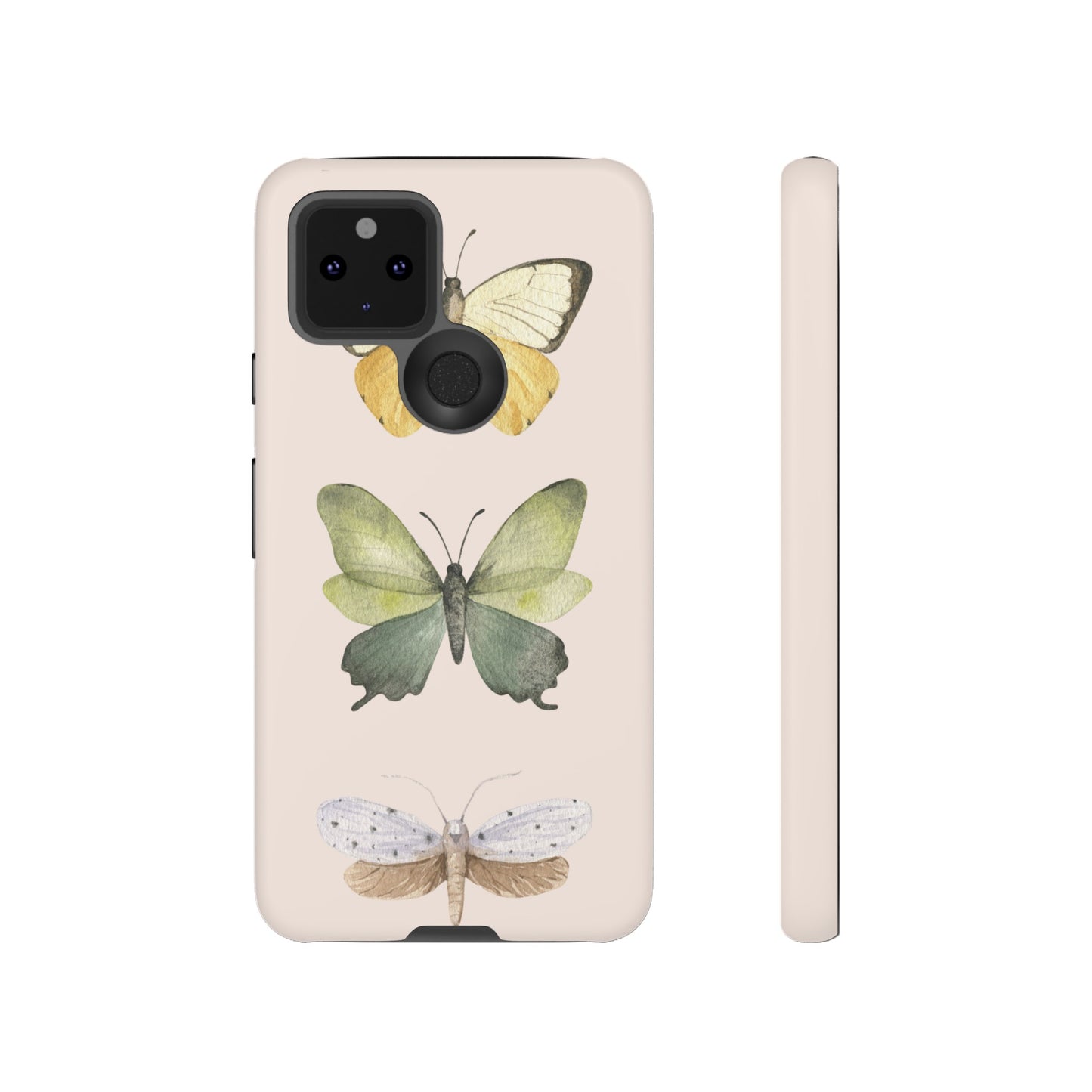 Three Butterflies Wallpaper Phone Case | iPhone 15 Plus/ Pro, 14, 13, 12| Google Pixel 7, Pro, 5| Samsung Galaxy S23 All Major Phone Models