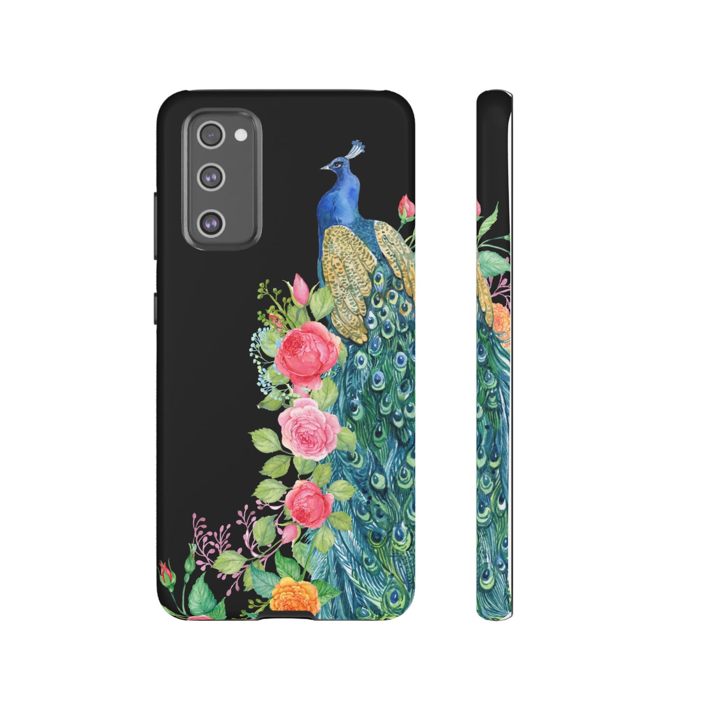 Peacock Wallpaper Phone Case | iPhone 15 Plus/ Pro, 14, 13, 12| Google Pixel 7, Pro, 5| Samsung Galaxy S23 All Major Phone Models