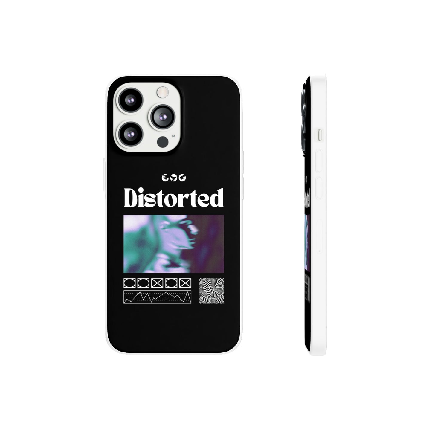 Distorted Phone Case | iPhone 15 Plus/ Pro, 14, 13, 12| Google Pixel 7, Pro, 5| Samsung Galaxy S23 All Major Phone Models