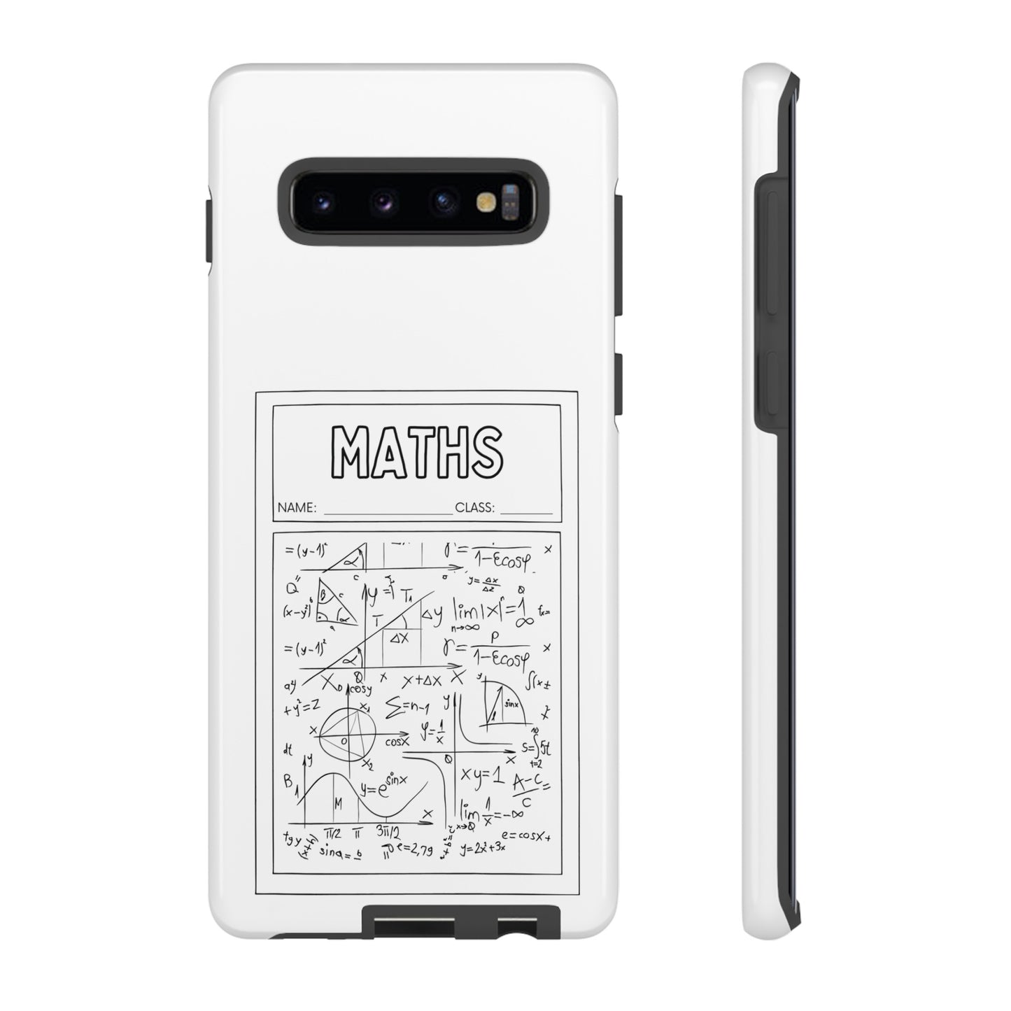 Maths Class Wallpaper Phone Case | iPhone 15 Plus/ Pro, 14, 13, 12| Google Pixel 7, Pro, 5| Samsung Galaxy S23 All Major Phone Models