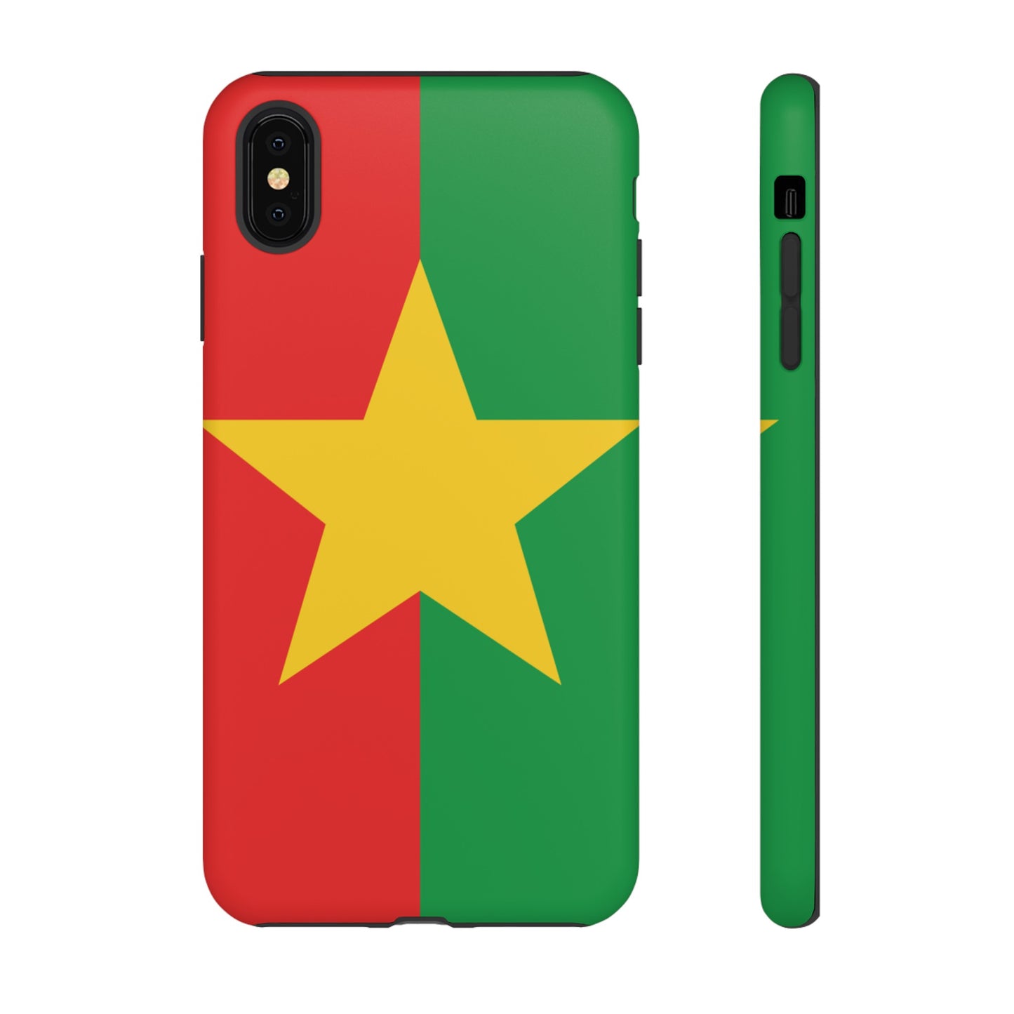 Burkina Faso Flag Phone Case | iPhone 15 Plus/ Pro, 14, 13, 12| Google Pixel 7, Pro, 5| Samsung Galaxy S23 All Major Phone Models