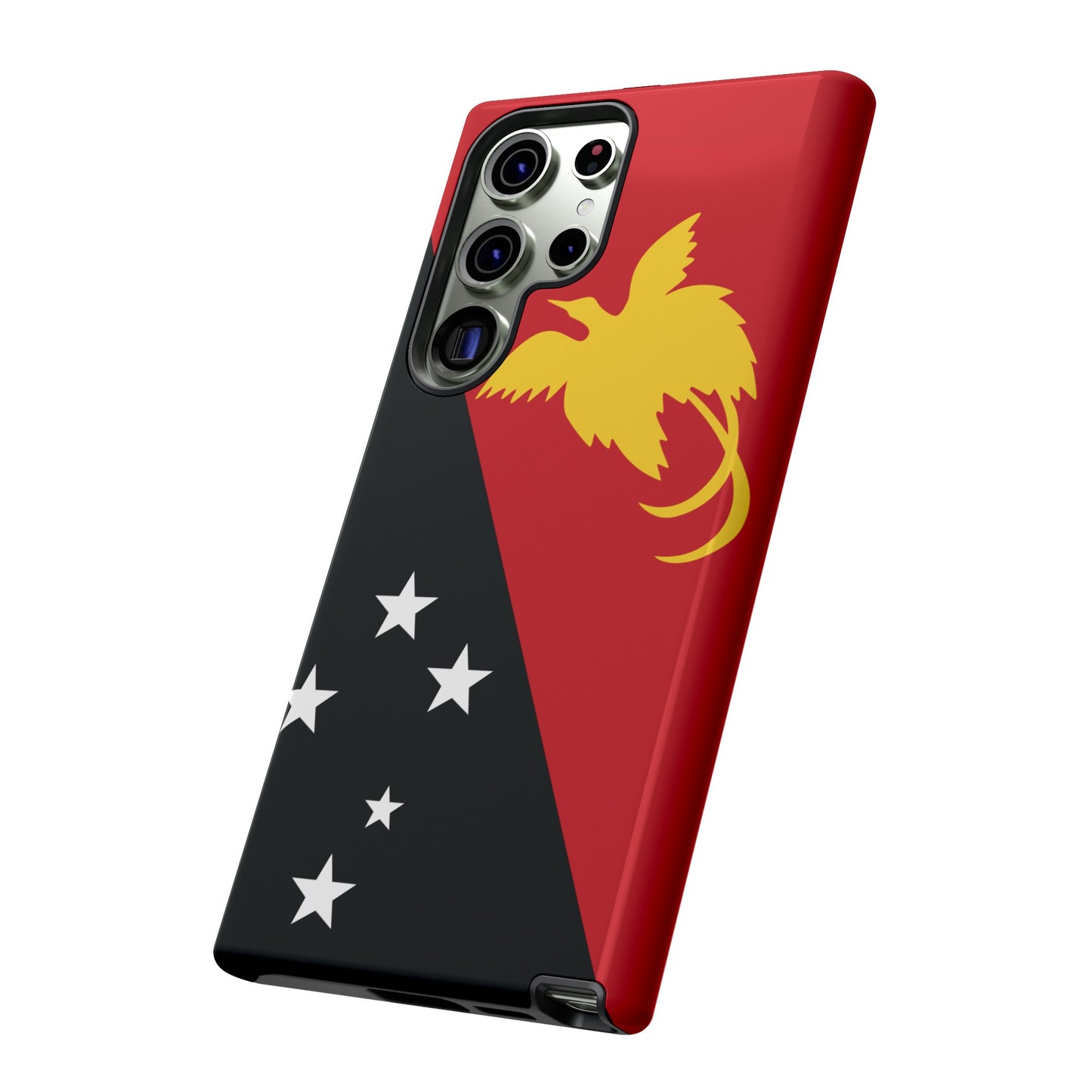 Papa New Guinea Flag Phone Case | iPhone 15 Plus/ Pro, 14, 13, 12| Google Pixel 7, Pro, 5| Samsung Galaxy S23 All Major Phone Models