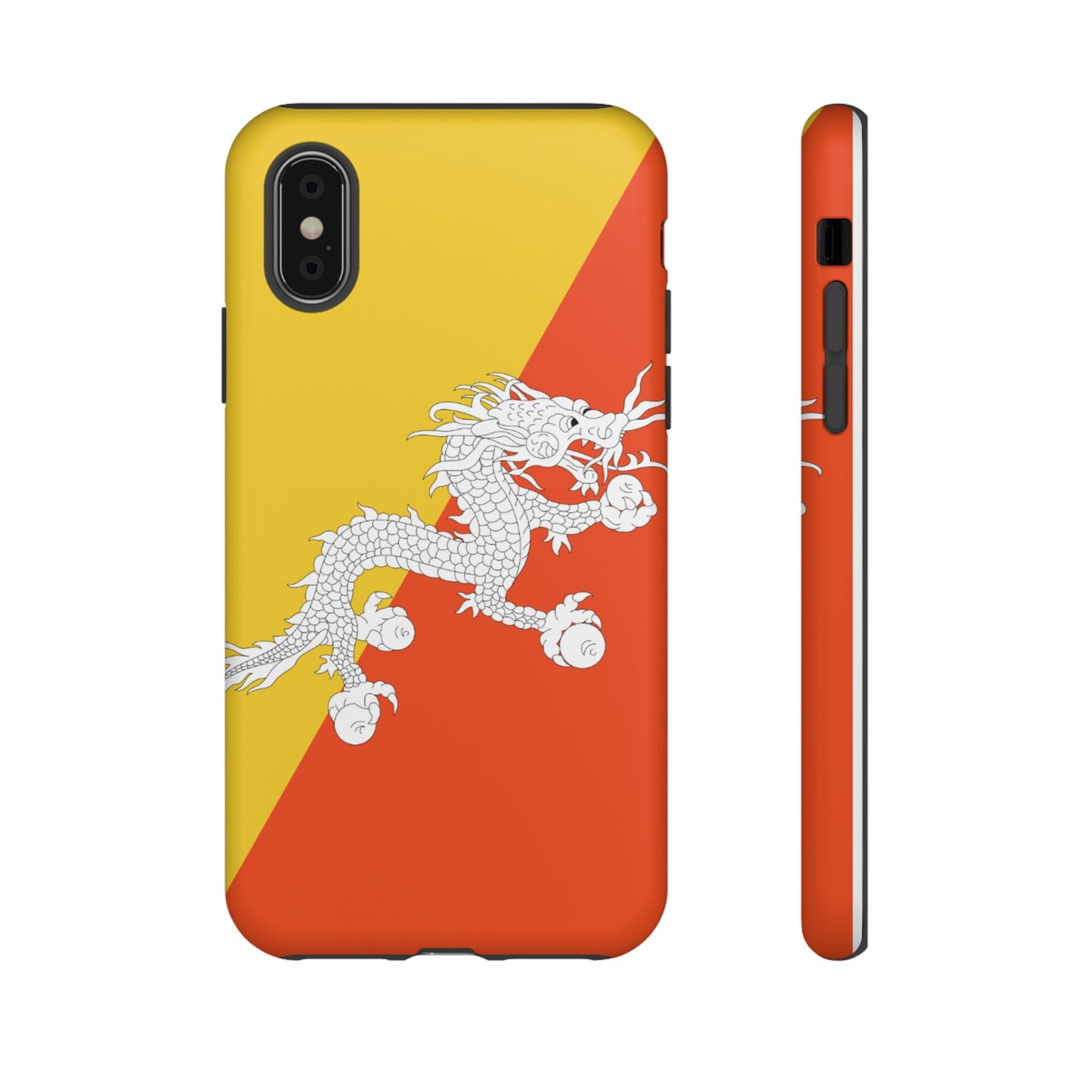 Bhutan Flag Phone Case | iPhone 15 Plus/ Pro, 14, 13, 12| Google Pixel 7, Pro, 5| Samsung Galaxy S23 All Major Phone Models