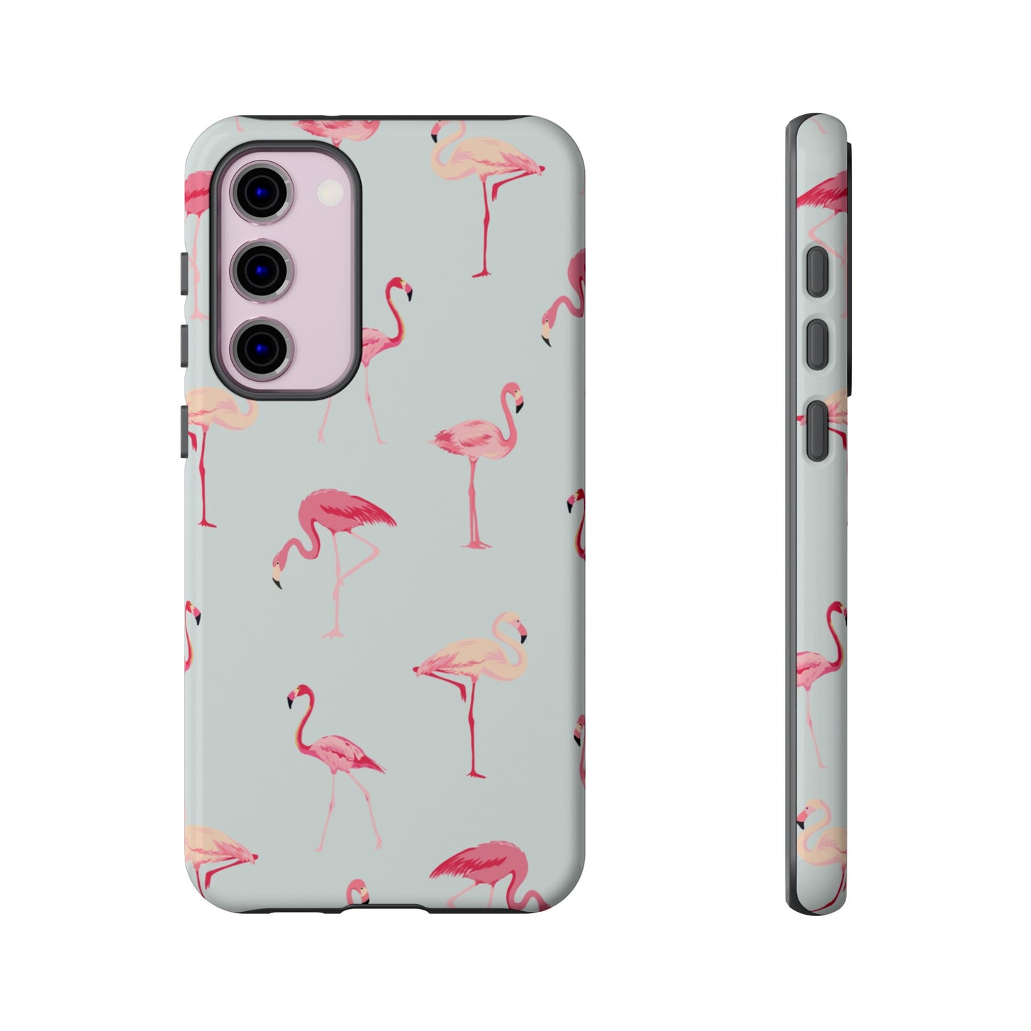 Flamingo Wallpaper Phone Case | iPhone 15 Plus/ Pro, 14, 13, 12| Google Pixel 7, Pro, 5| Samsung Galaxy S23 All Major Phone Models